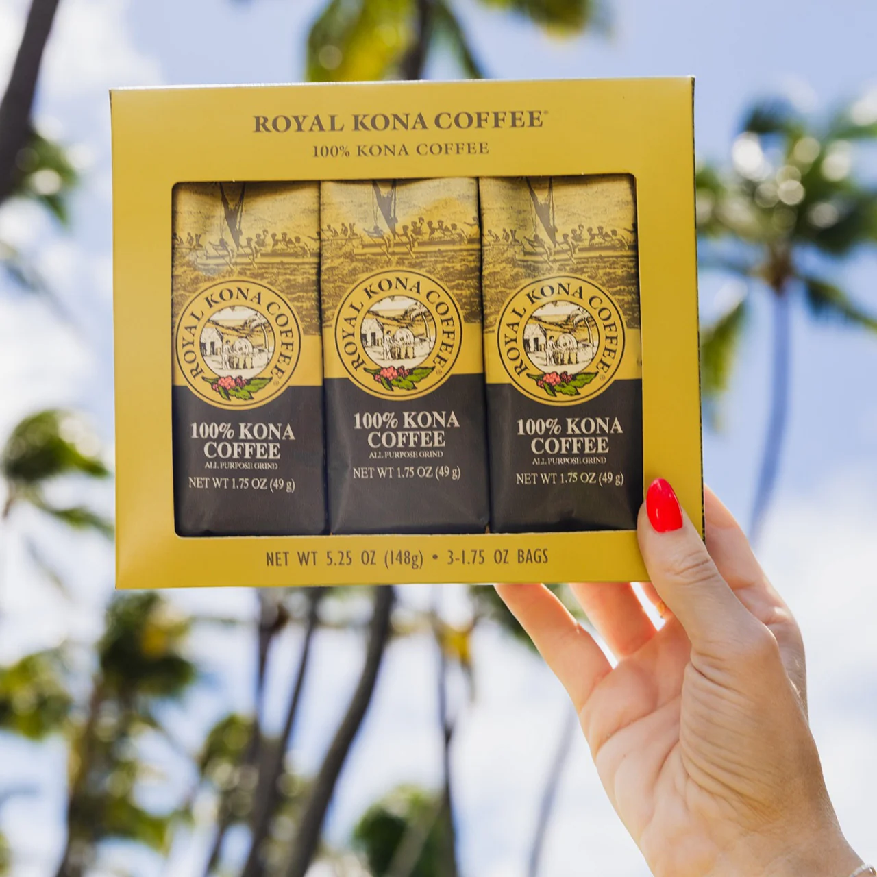 100% Kona Coffee Gift Set