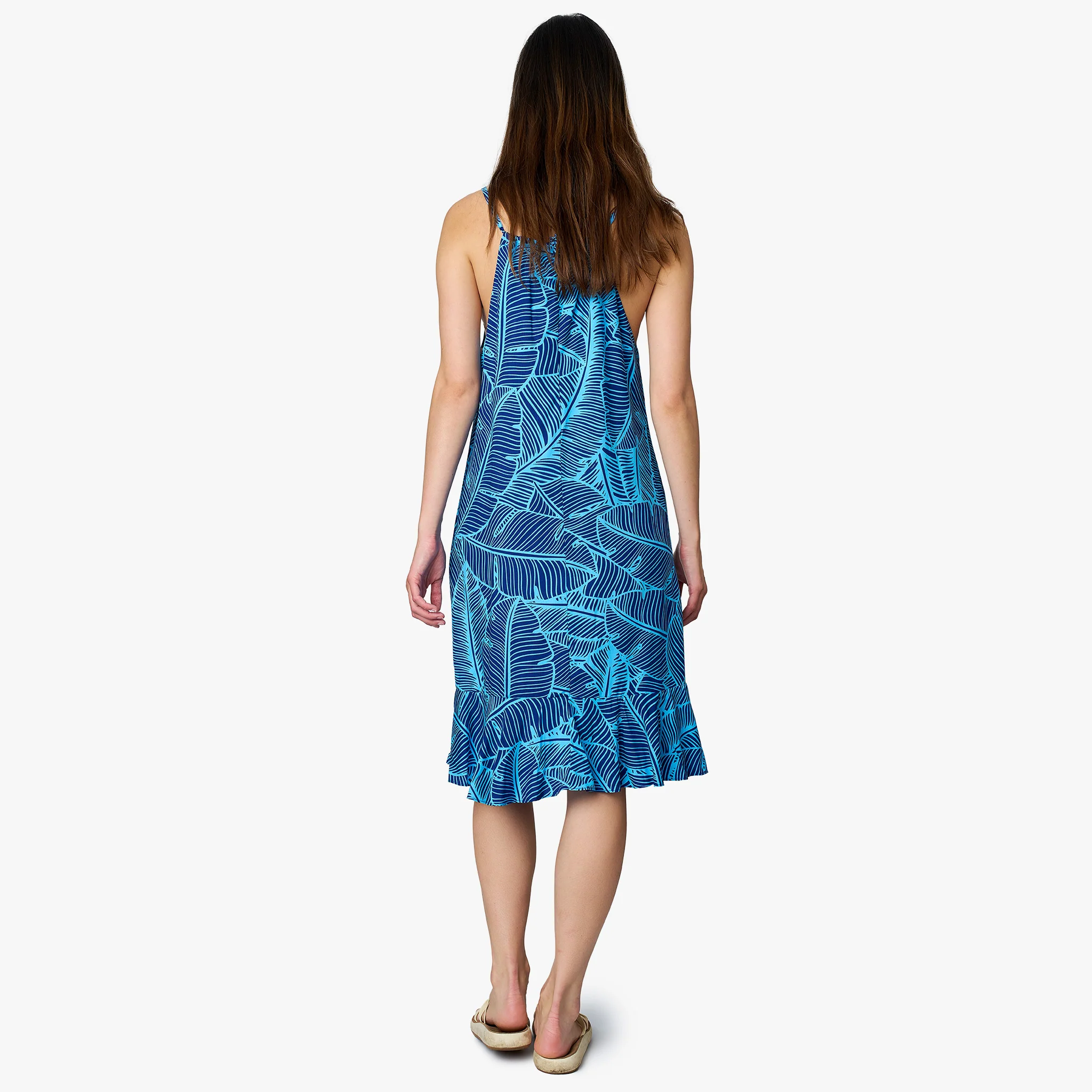 Banana Leaf Knee Length Dress - Image 11