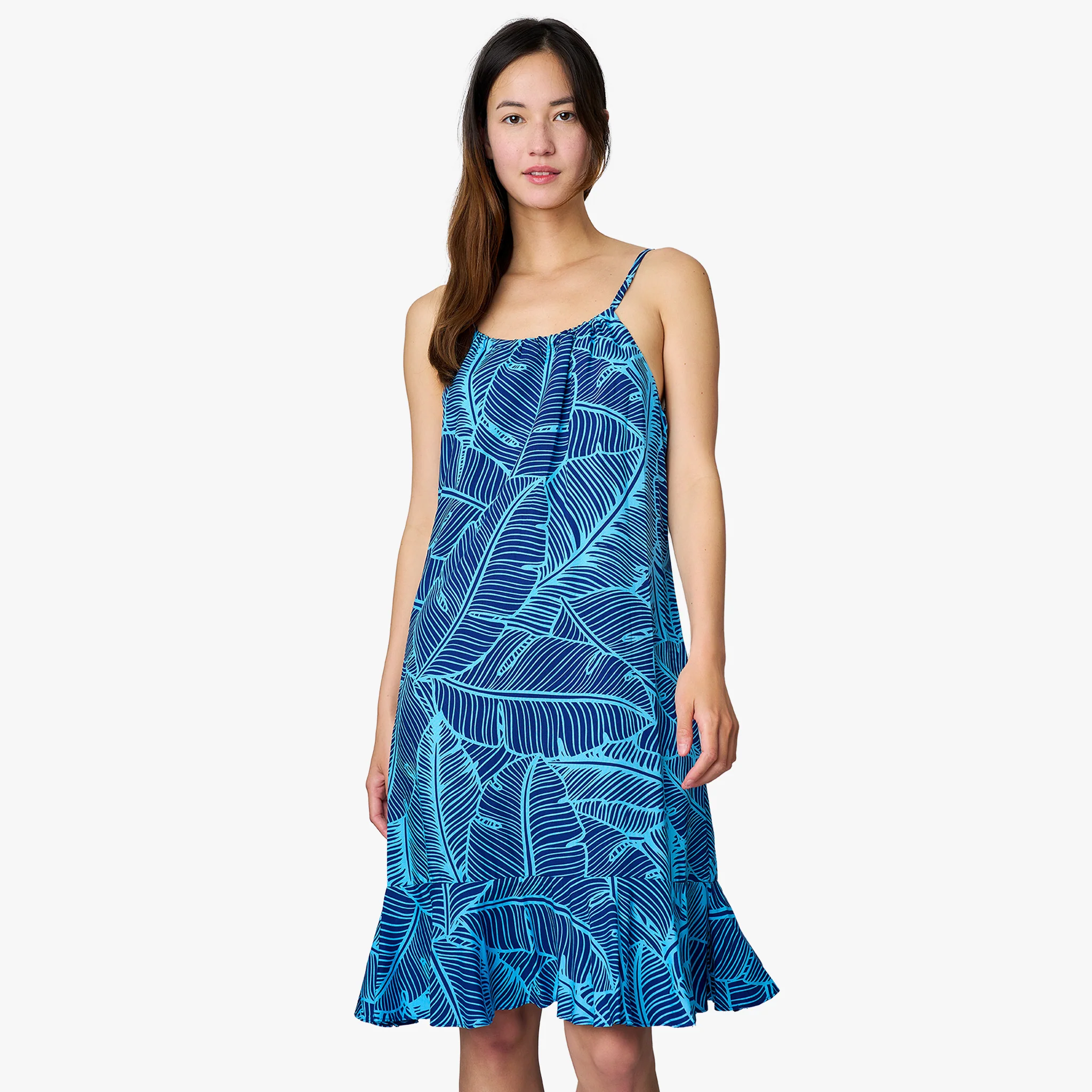 Banana Leaf Knee Length Dress - Image 12