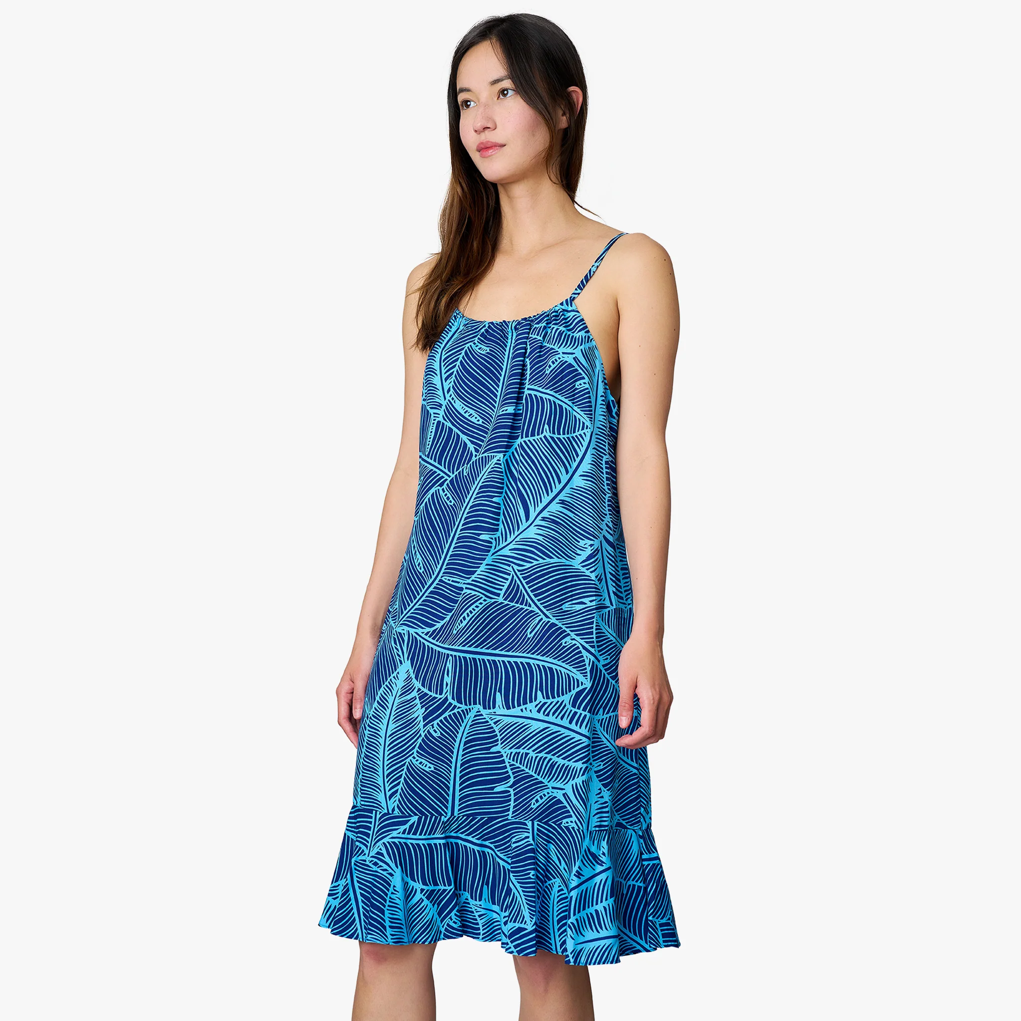 Banana Leaf Knee Length Dress - Image 13