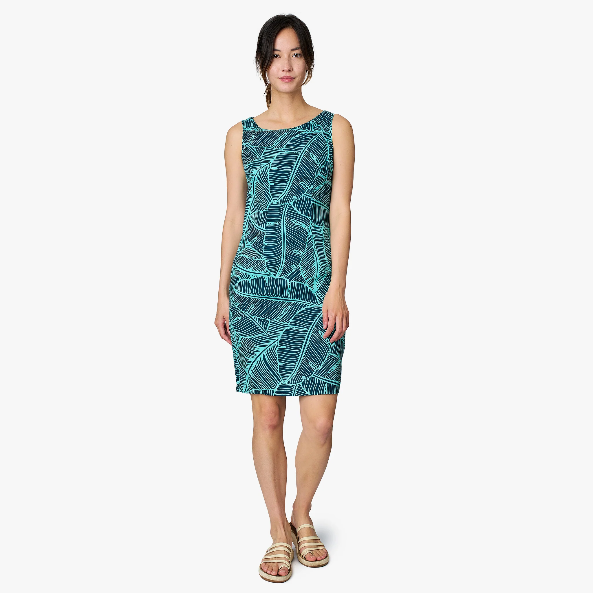 Banana Leaf Short Dress - Image 5