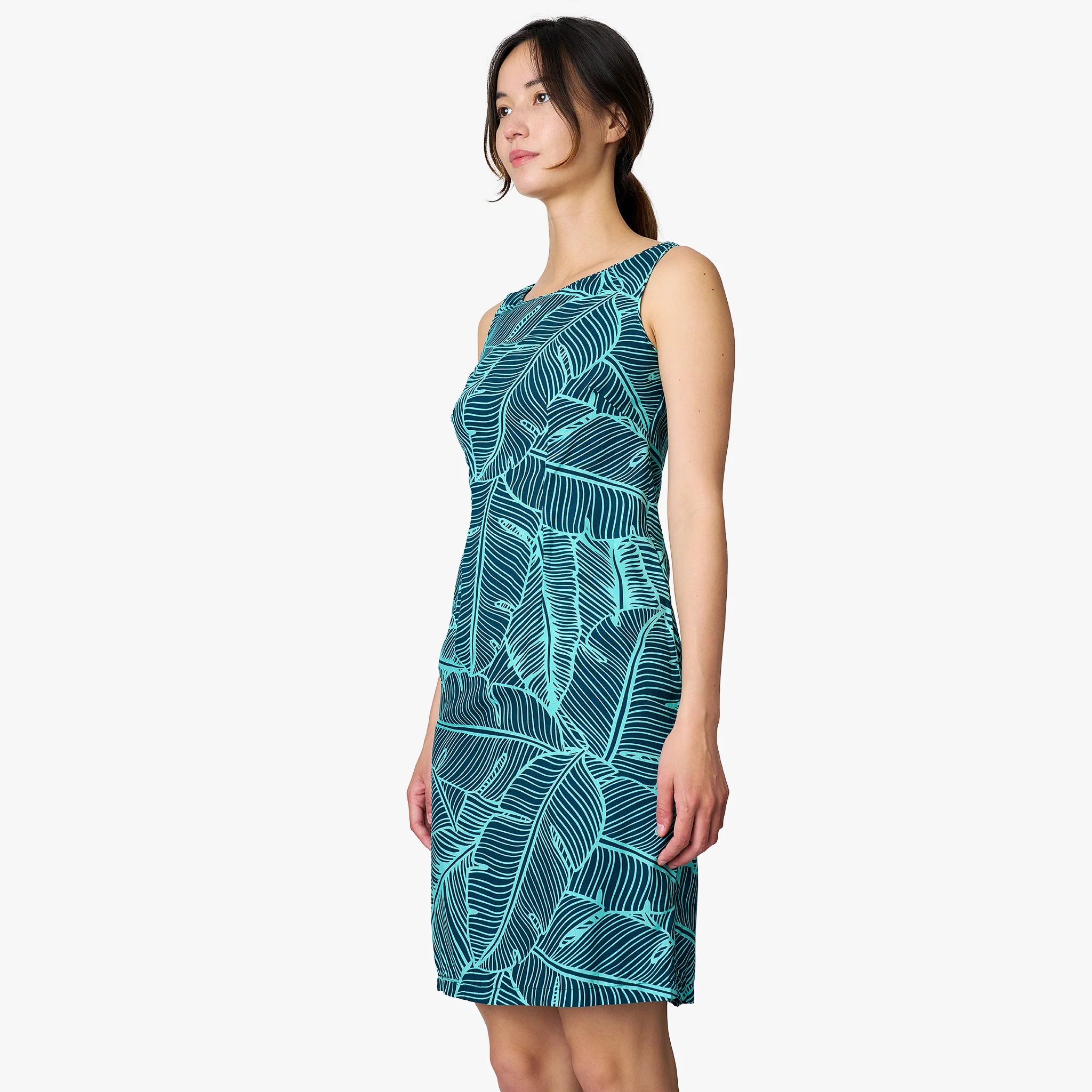 Banana Leaf Short Dress - Image 6