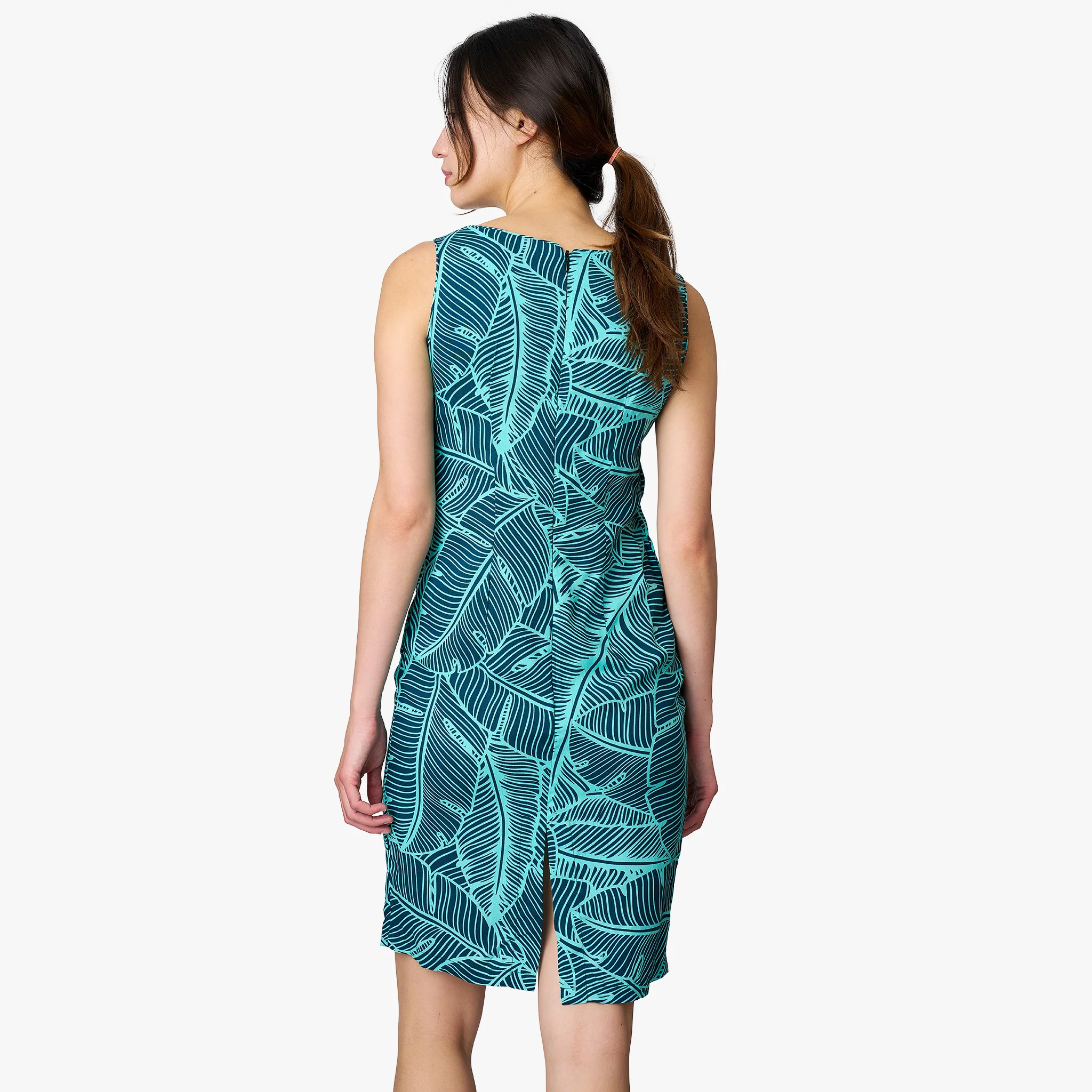 Banana Leaf Short Dress - Image 7