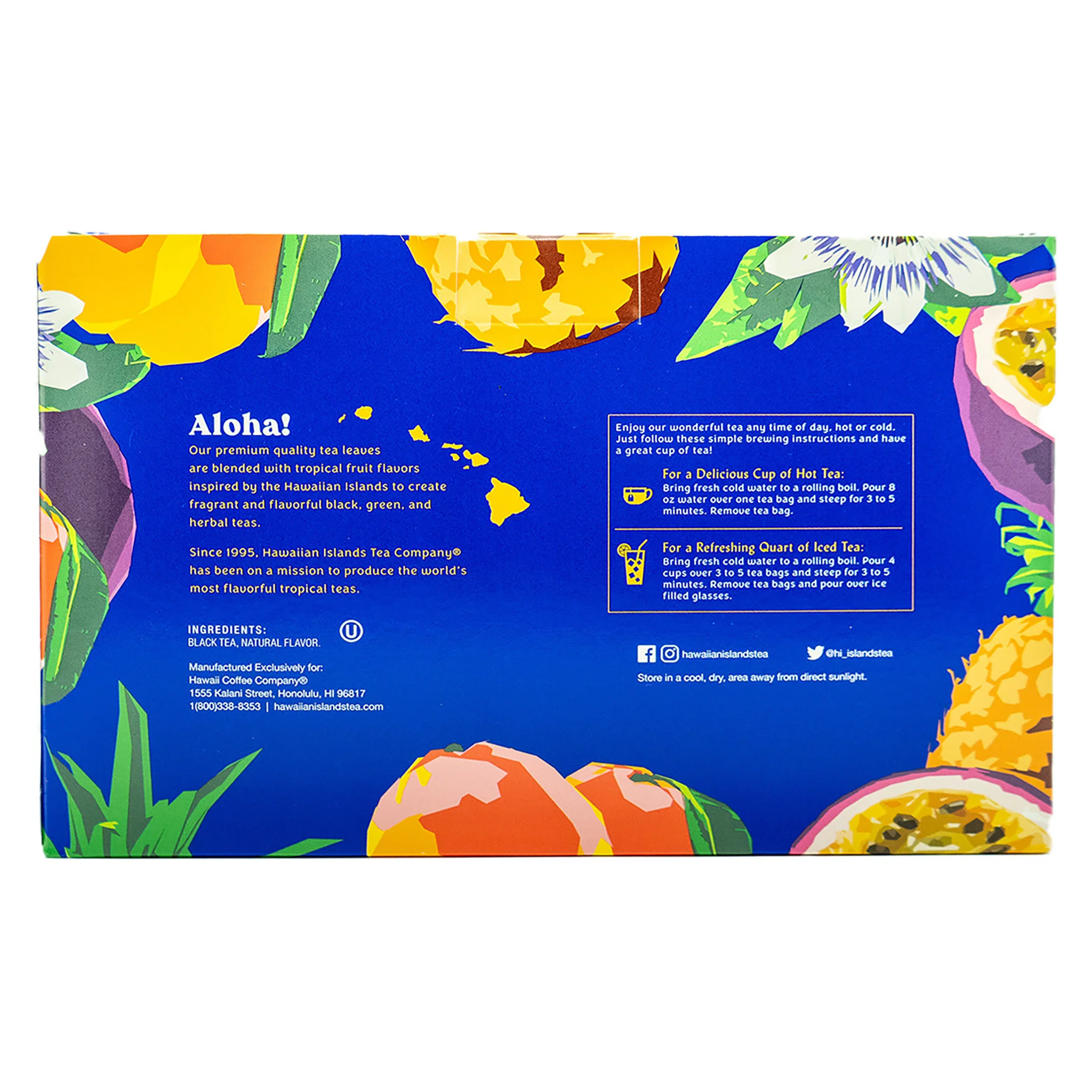 Black Tea Tropical Gift Box - Image 3