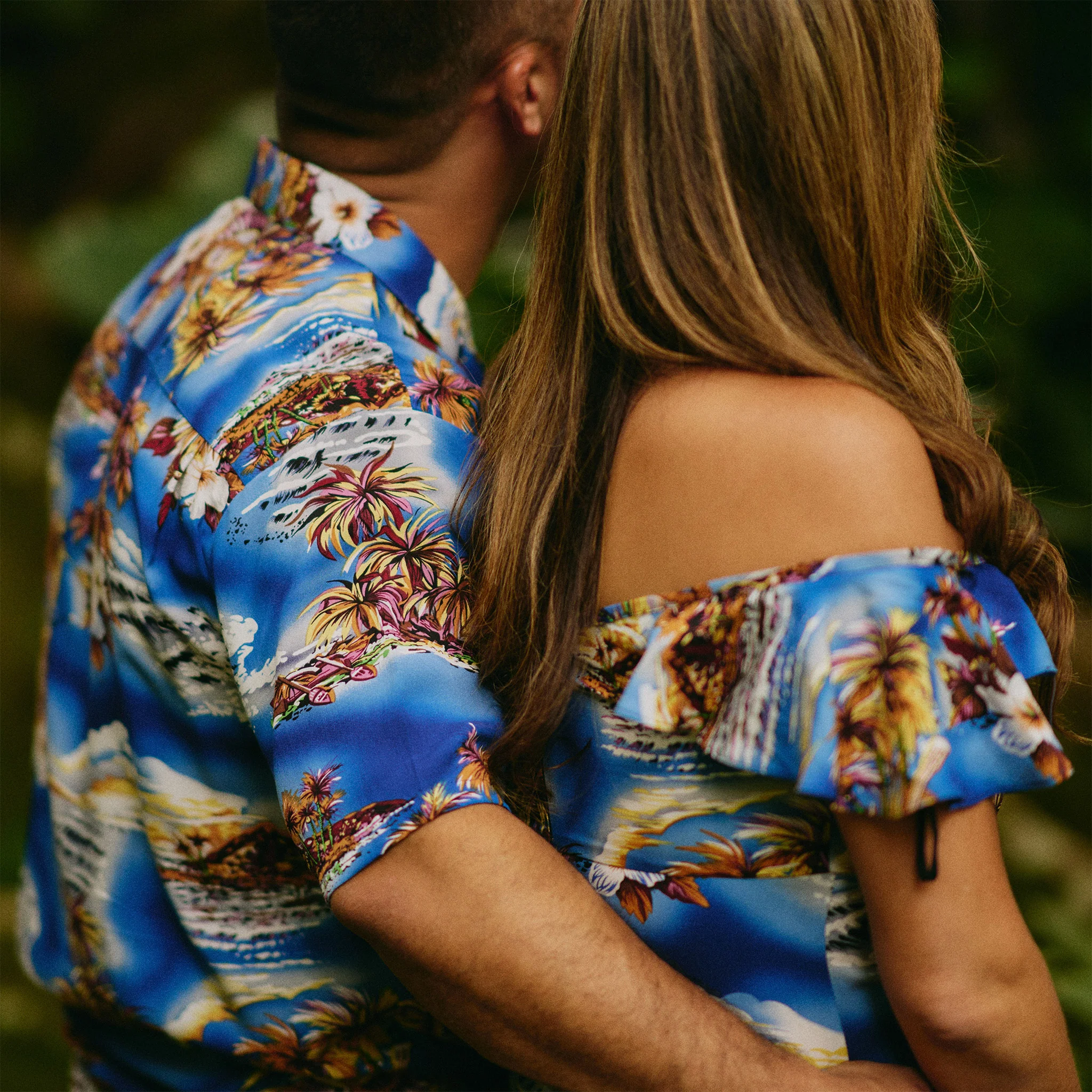 Blue Hawaii Empire Dress - Image 5
