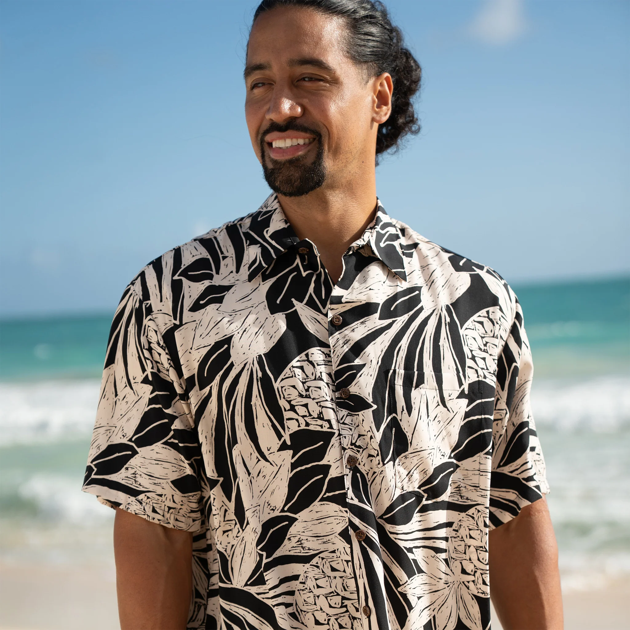 Bold Serenity Aloha Shirt