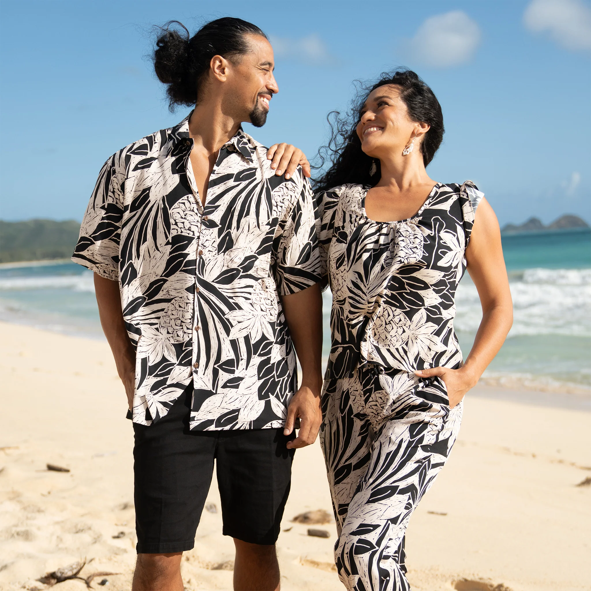 Bold Serenity Aloha Shirt - Image 2