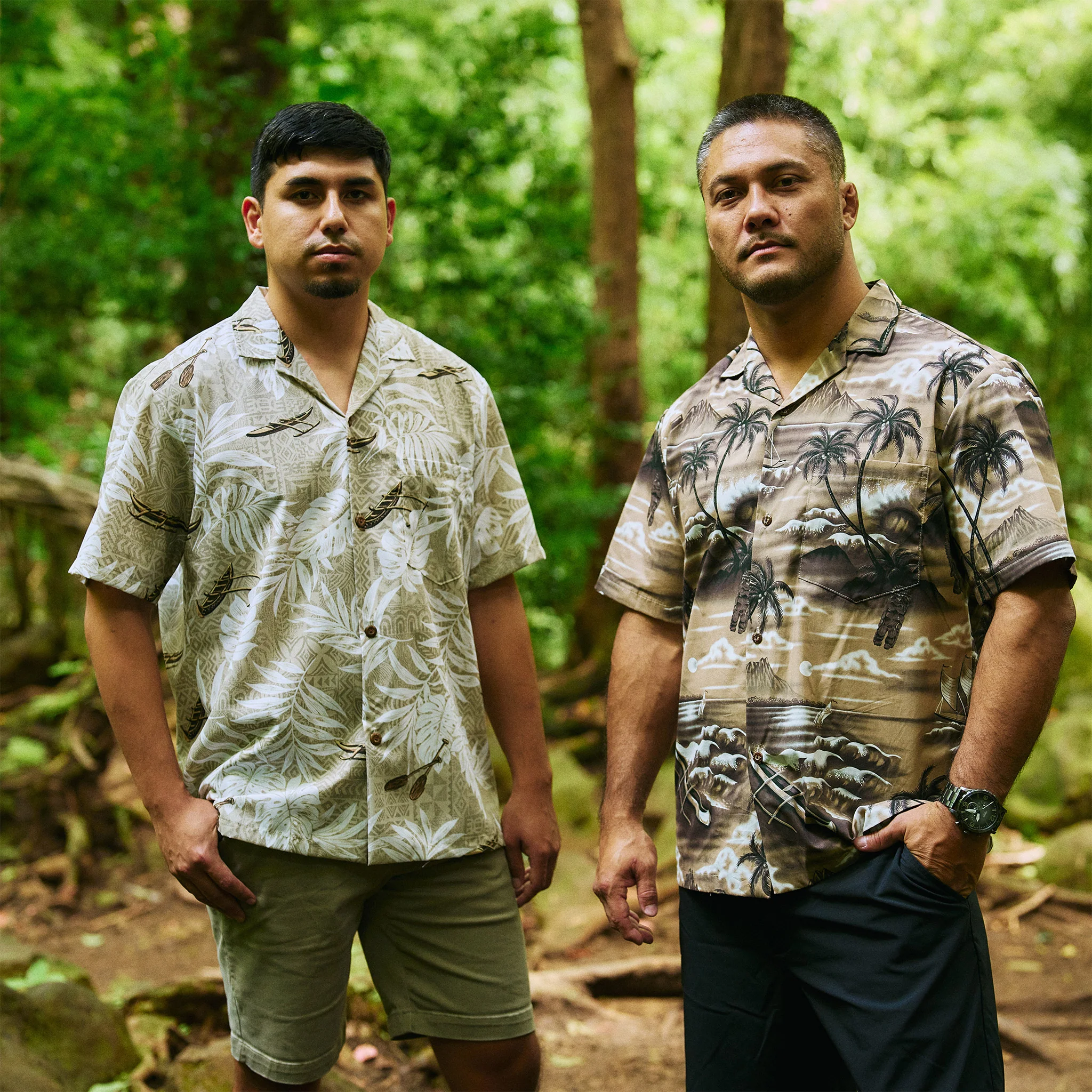 Canoe Monstera Aloha Shirt - Image 3