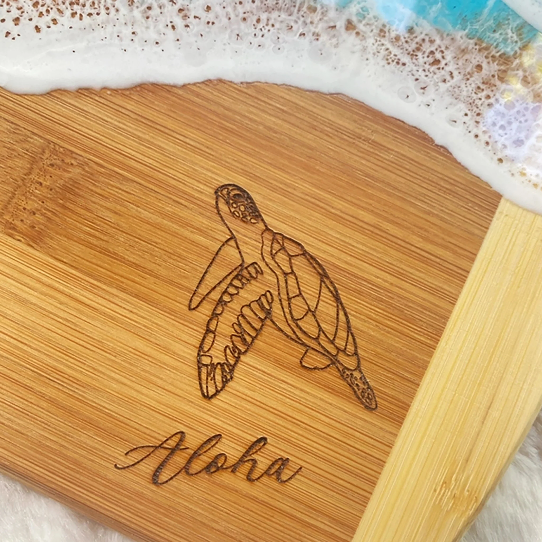 Engraved Honu Cutting Board - Image 2