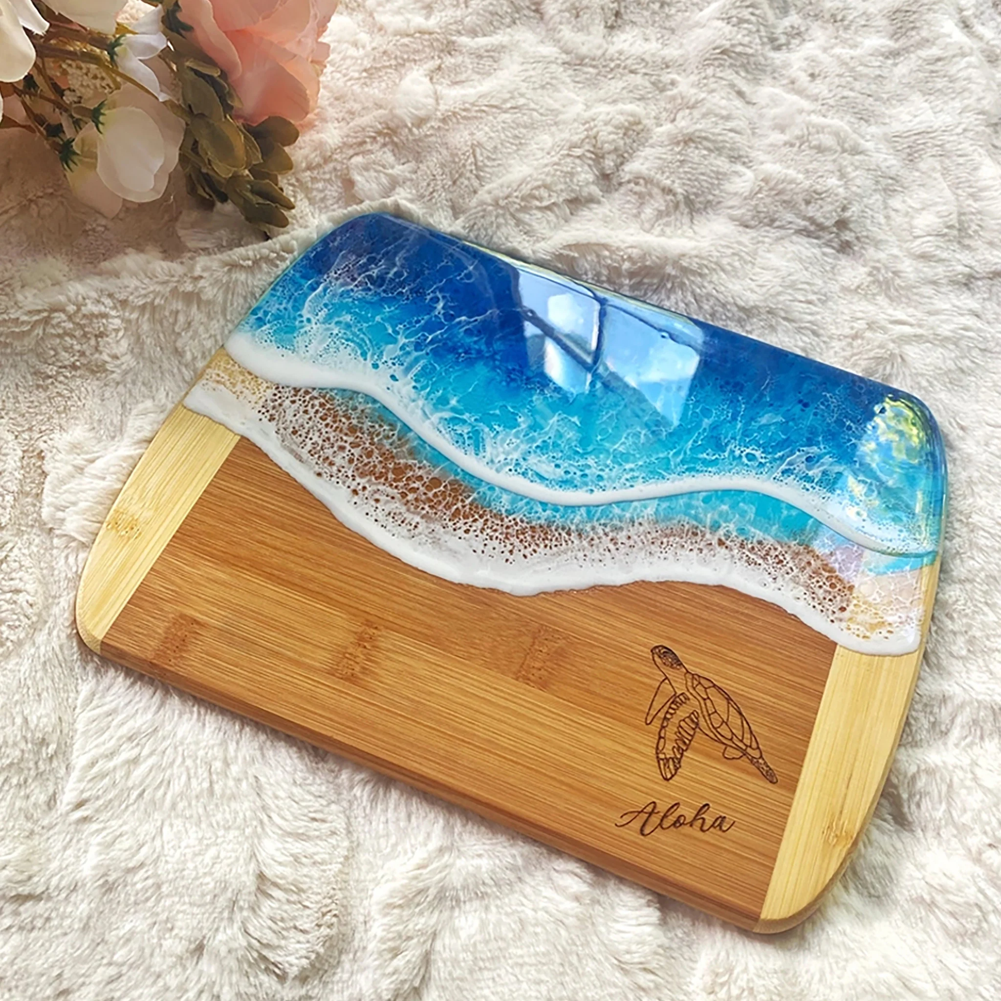 Engraved Honu Cutting Board - Image 4