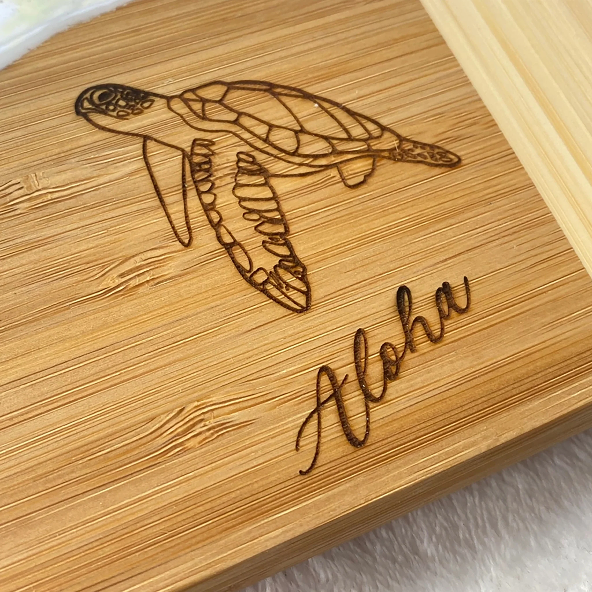 Engraved Honu Cutting Board - Image 5