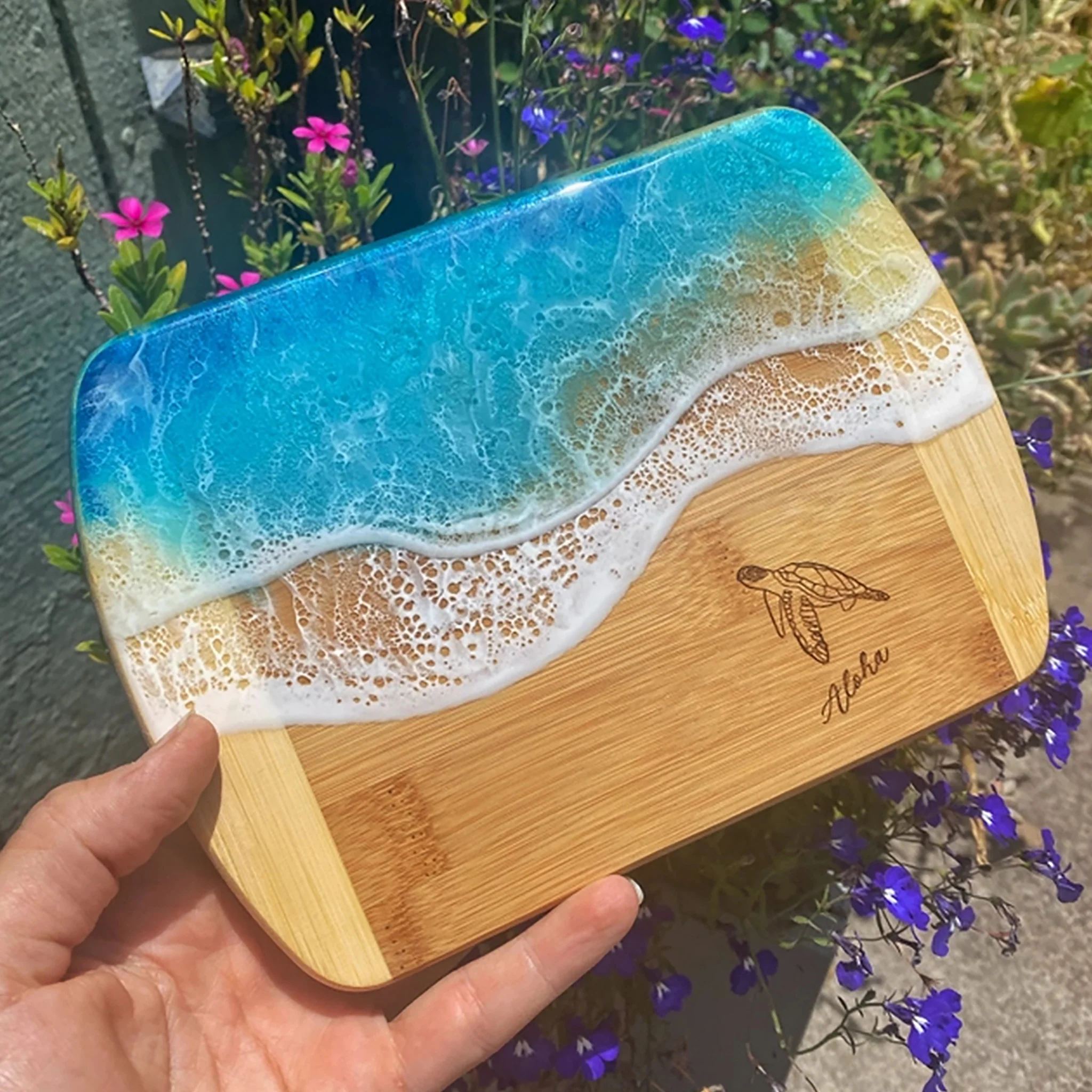 Engraved Honu Cutting Board - Image 6