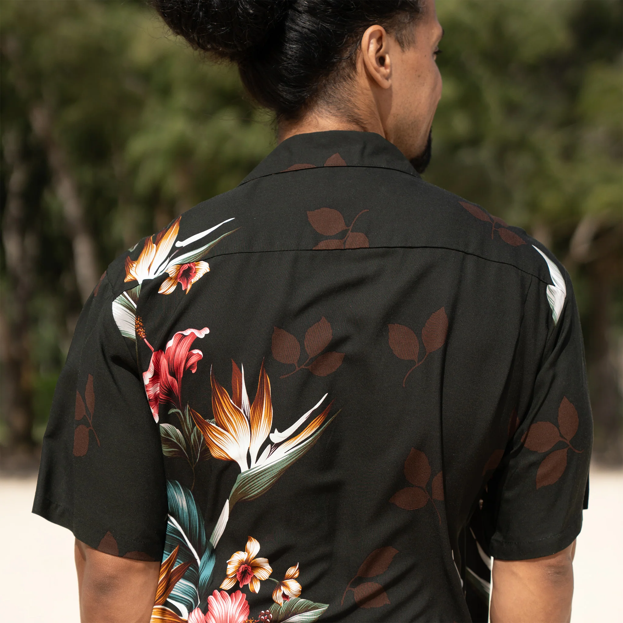 Floral Bird of Paradise Aloha Shirt - Image 11
