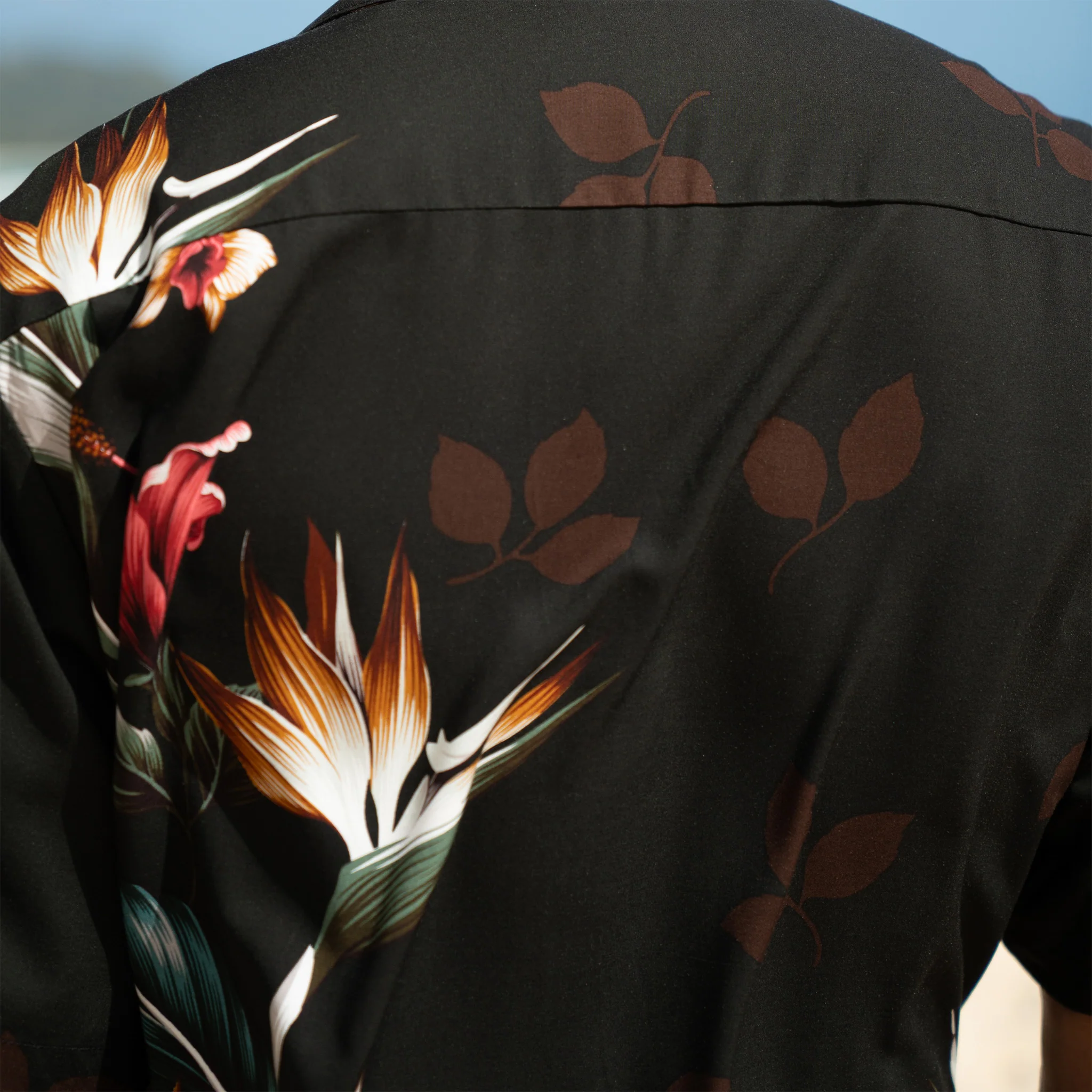 Floral Bird of Paradise Aloha Shirt - Image 12