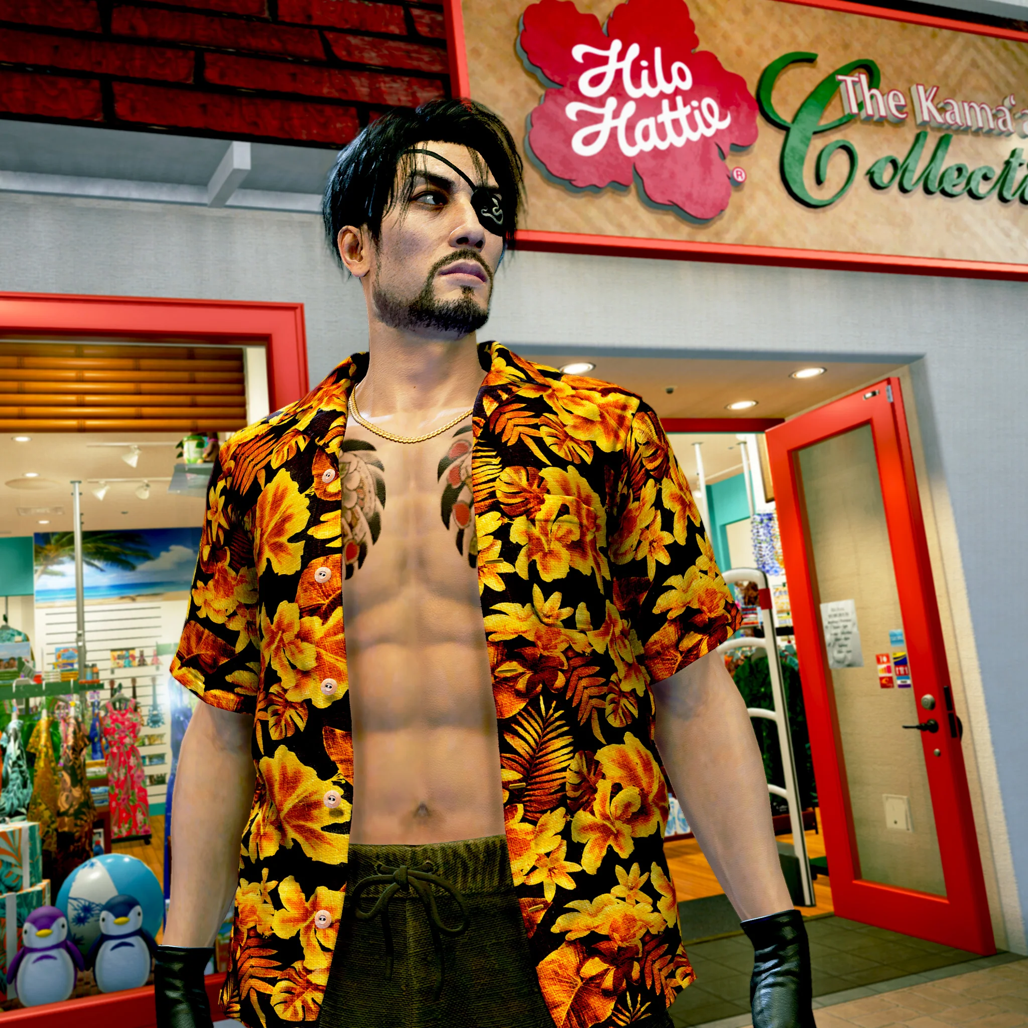 Goro Majima Aloha Shirt - Image 20