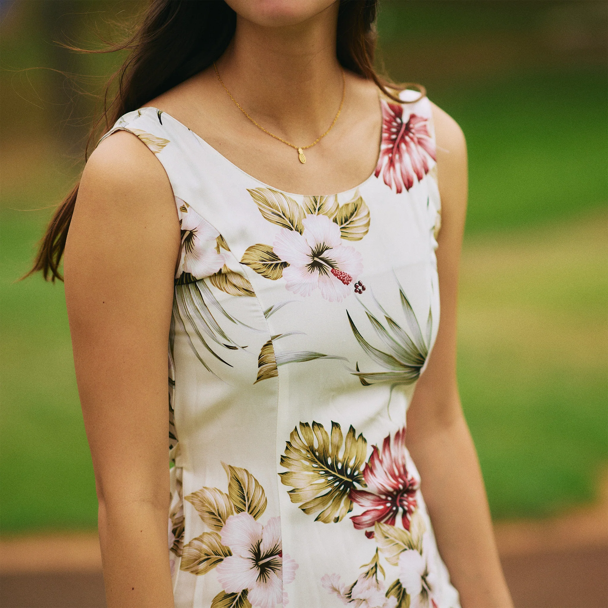 Hawaiian Floral Sylvia Dress - Image 6