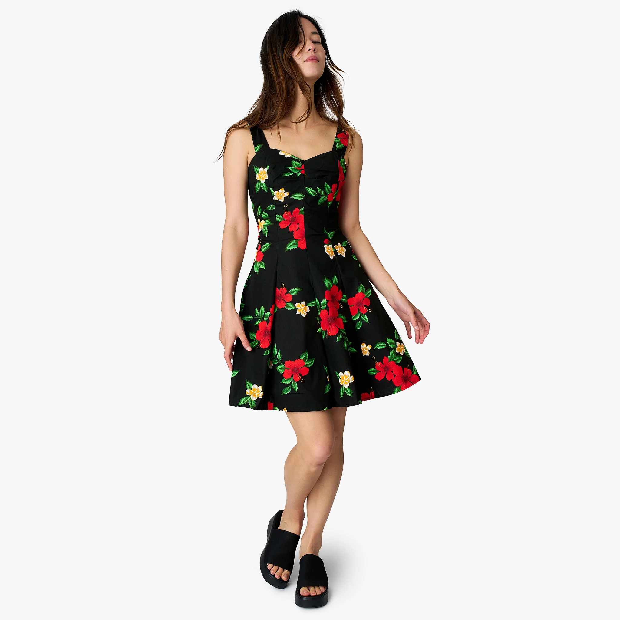 Hibiscus Dream Mini Sundress - Image 4