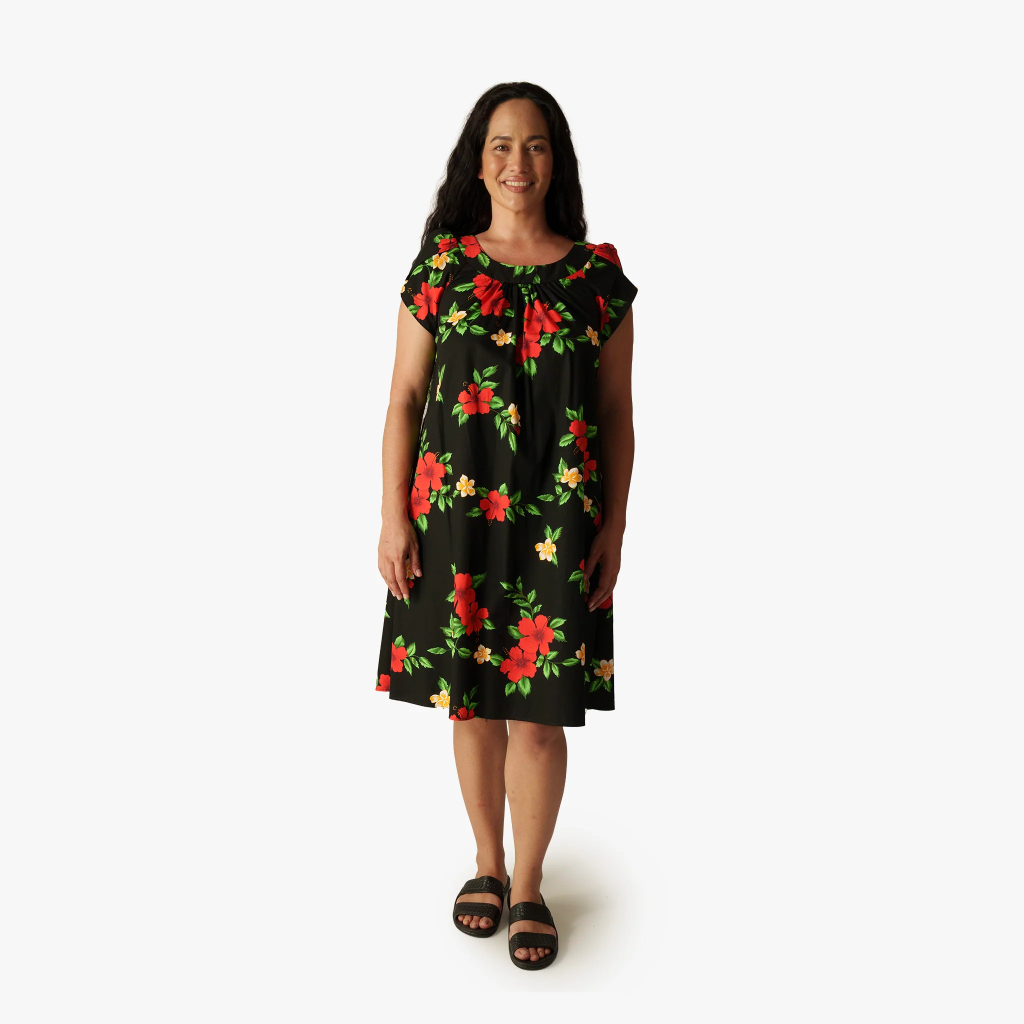 Hibiscus Dream Short Mu'umu'u