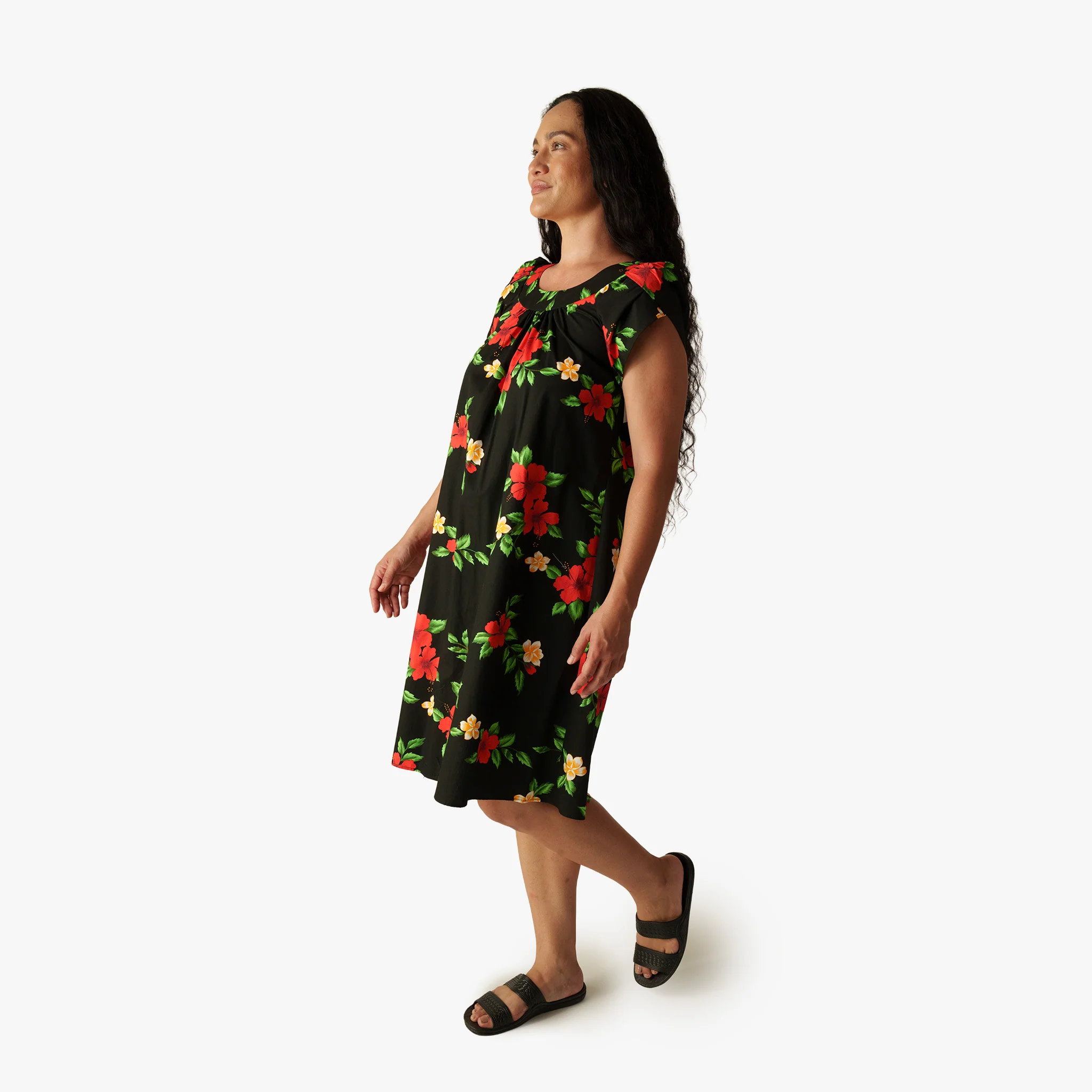 Hibiscus Dream Short Mu'umu'u - Image 2