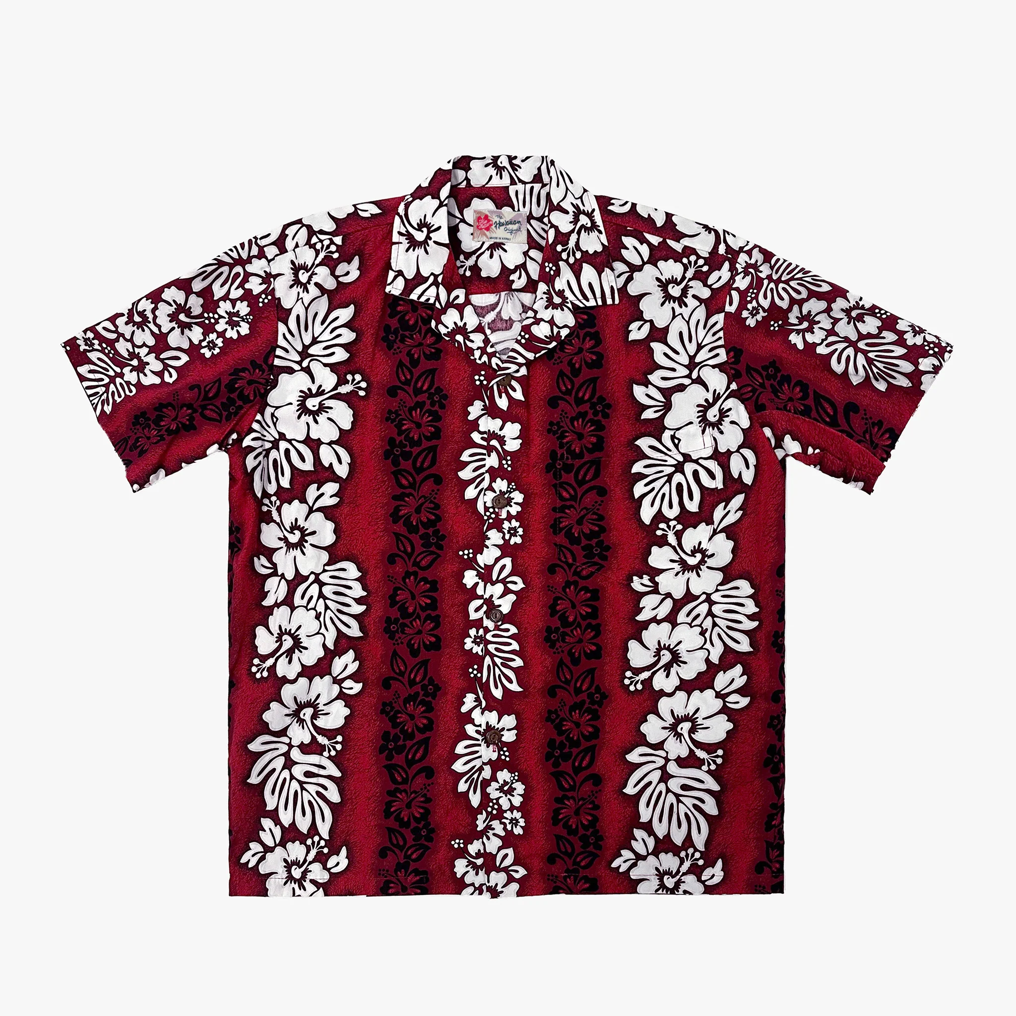 Hibiscus Panel Aloha Shirt - Image 4