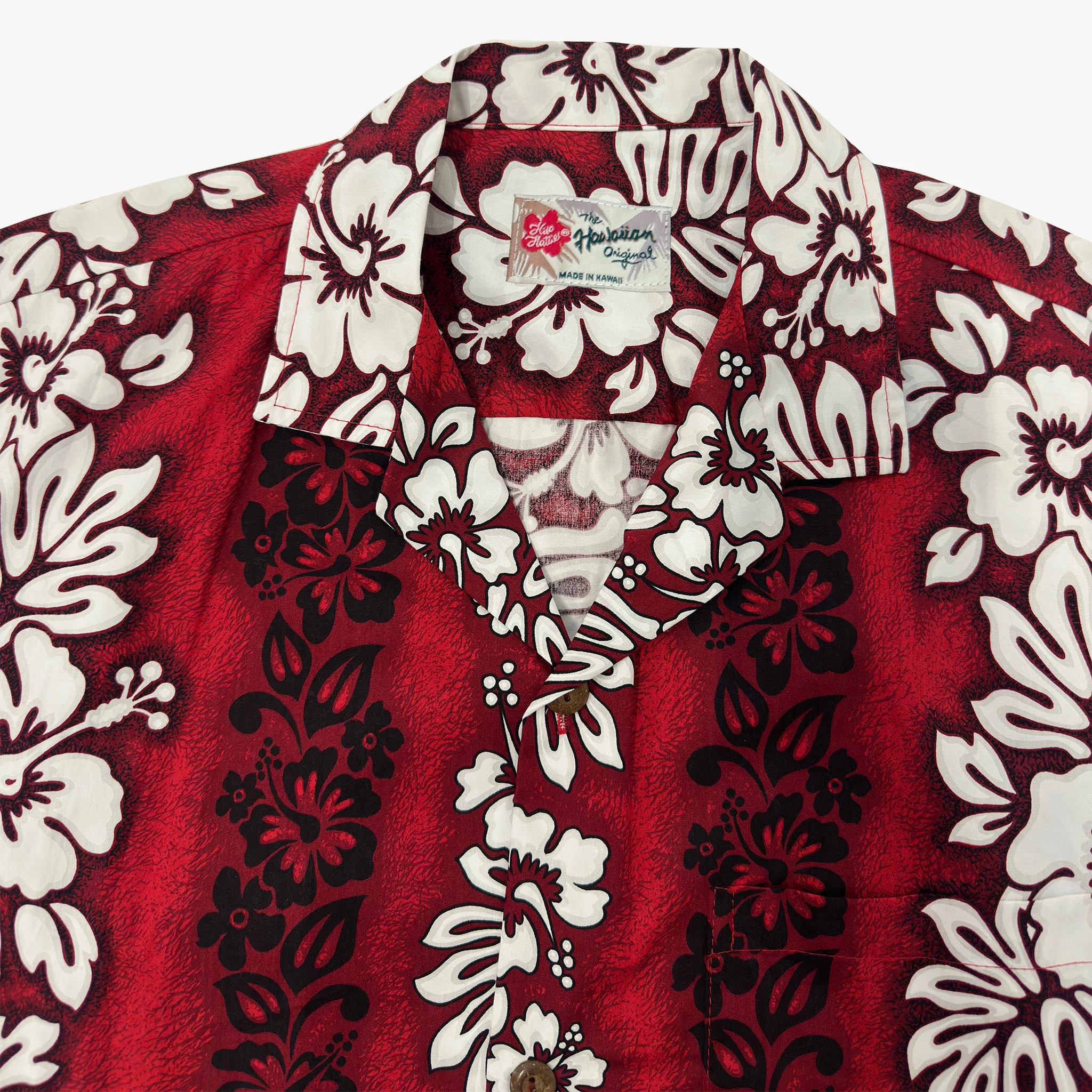 Hibiscus Panel Aloha Shirt - Image 6