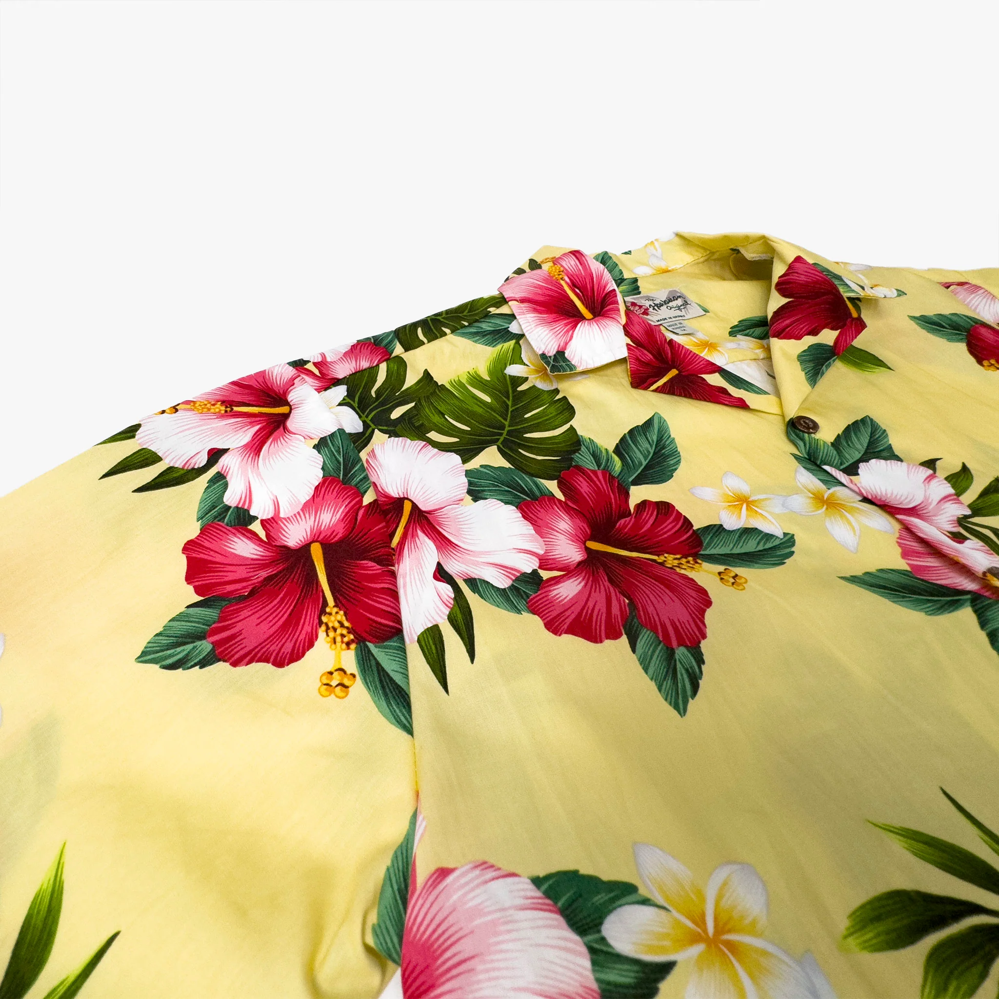 Hibiscus Plumeria Aloha Shirt - Image 12