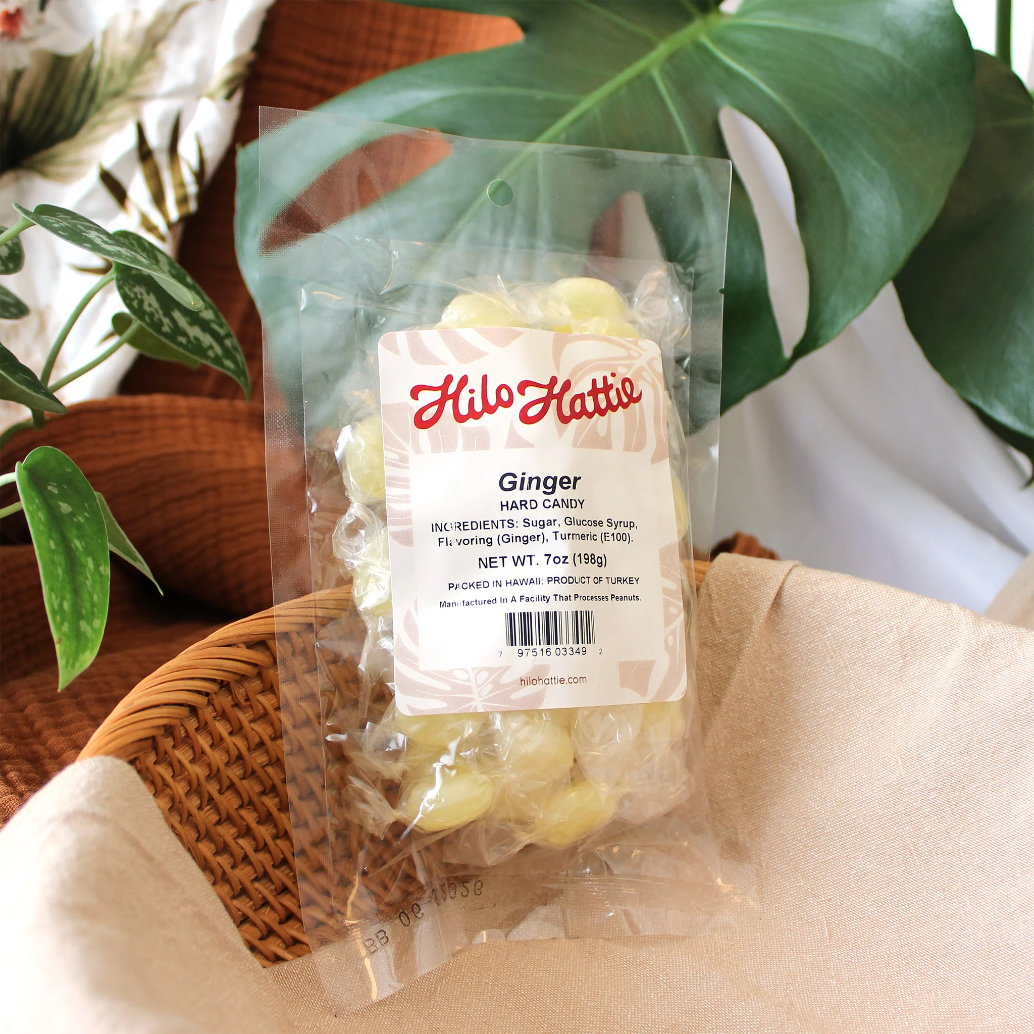Hilo Hattie Ginger Hard Candy