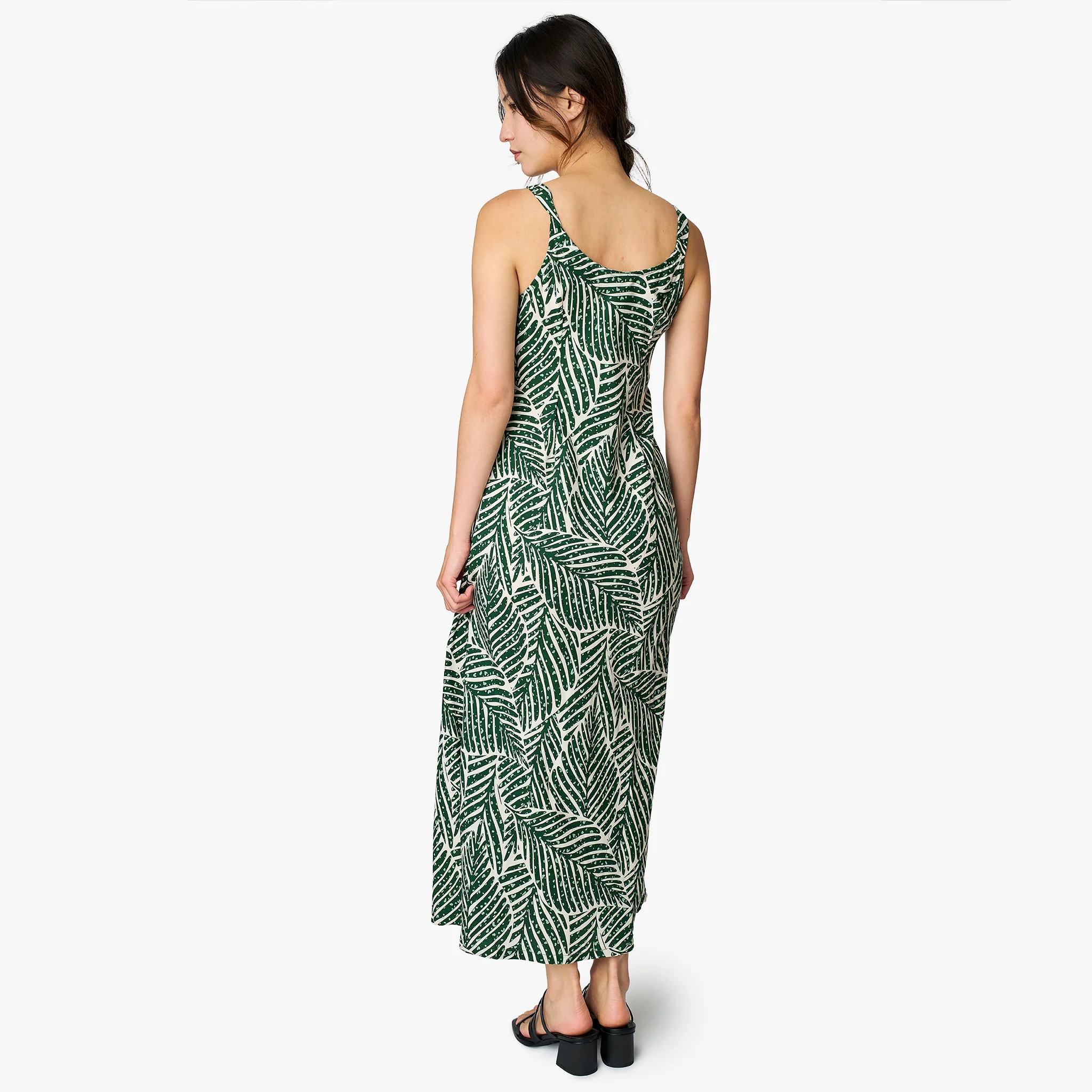 Kiko Leaf Long Dress - Image 4