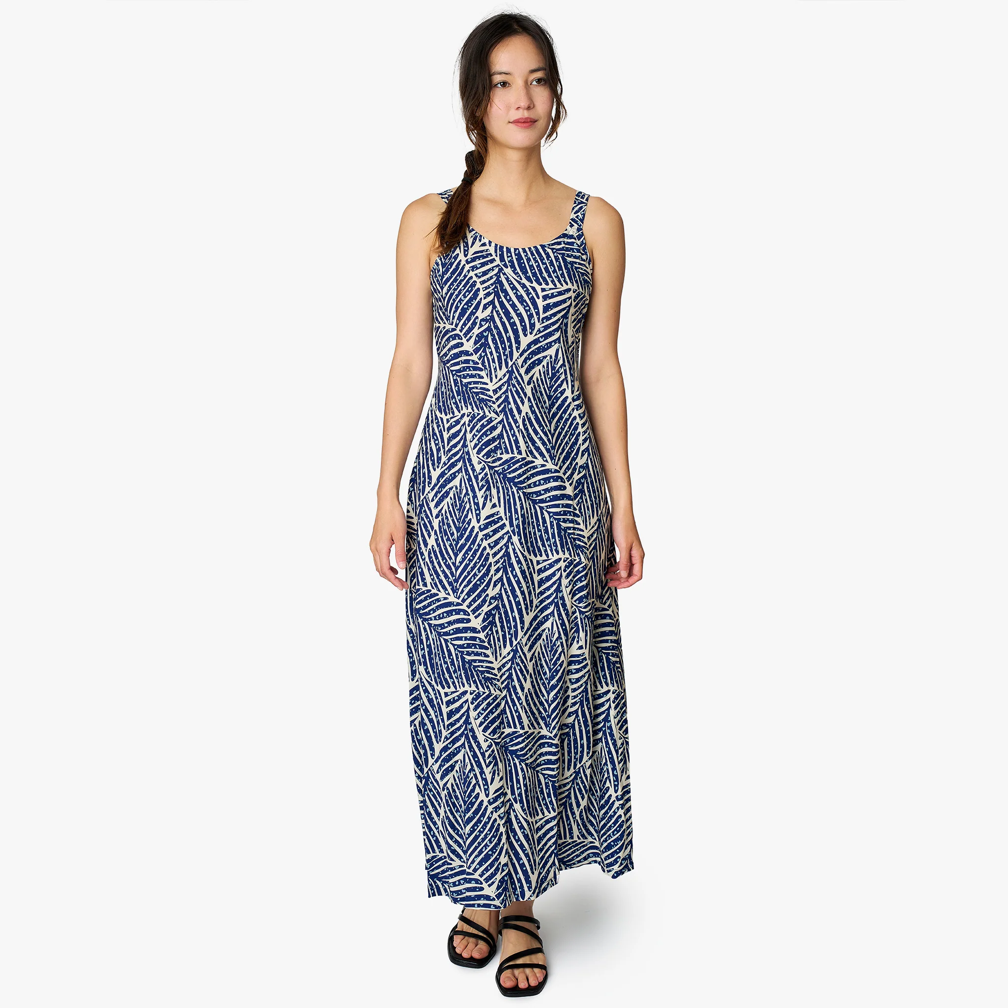 Kiko Leaf Long Dress - Image 5