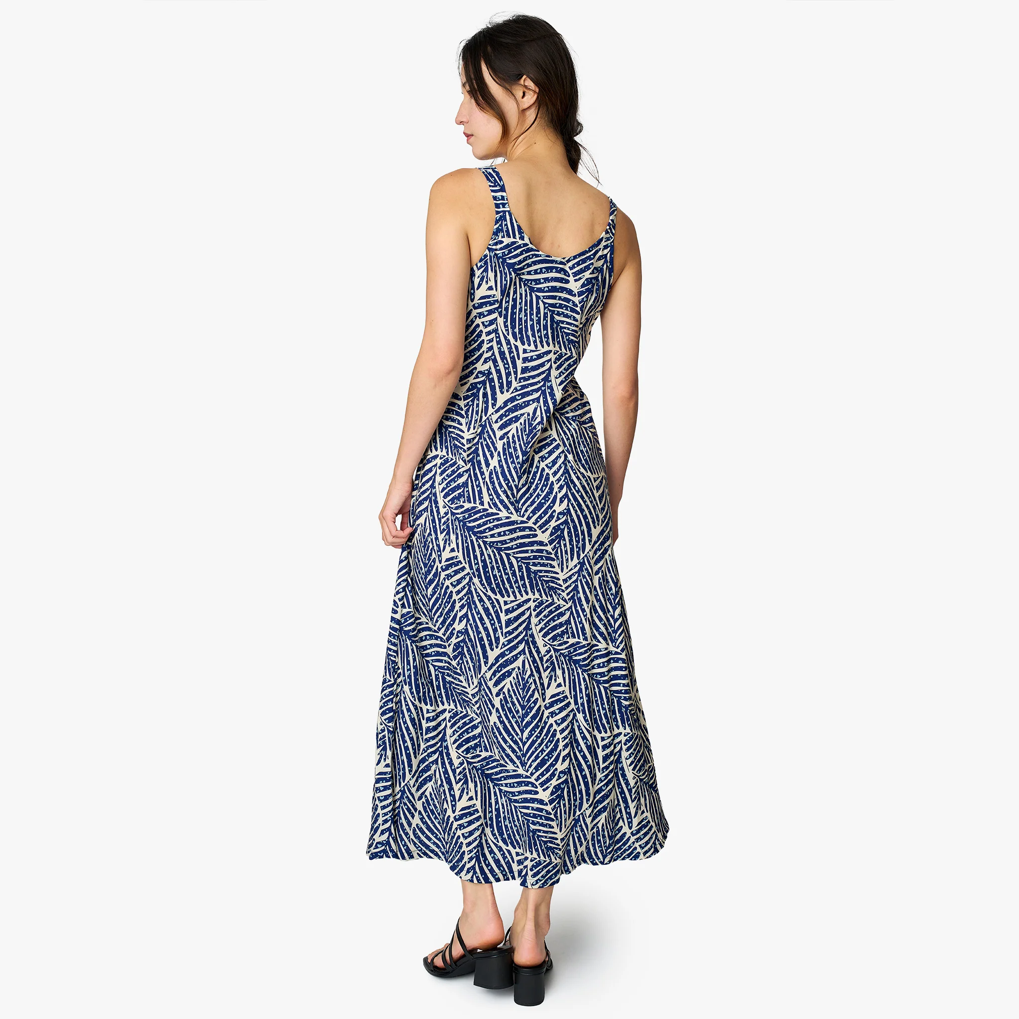 Kiko Leaf Long Dress - Image 7