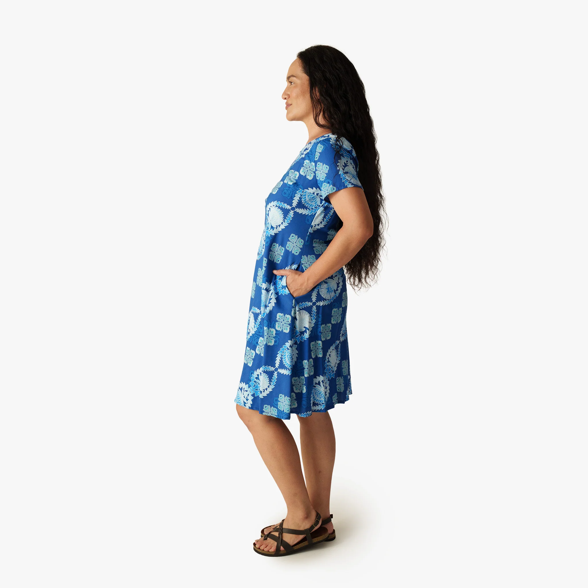 Lehua Quilt Short Dress - Image 2