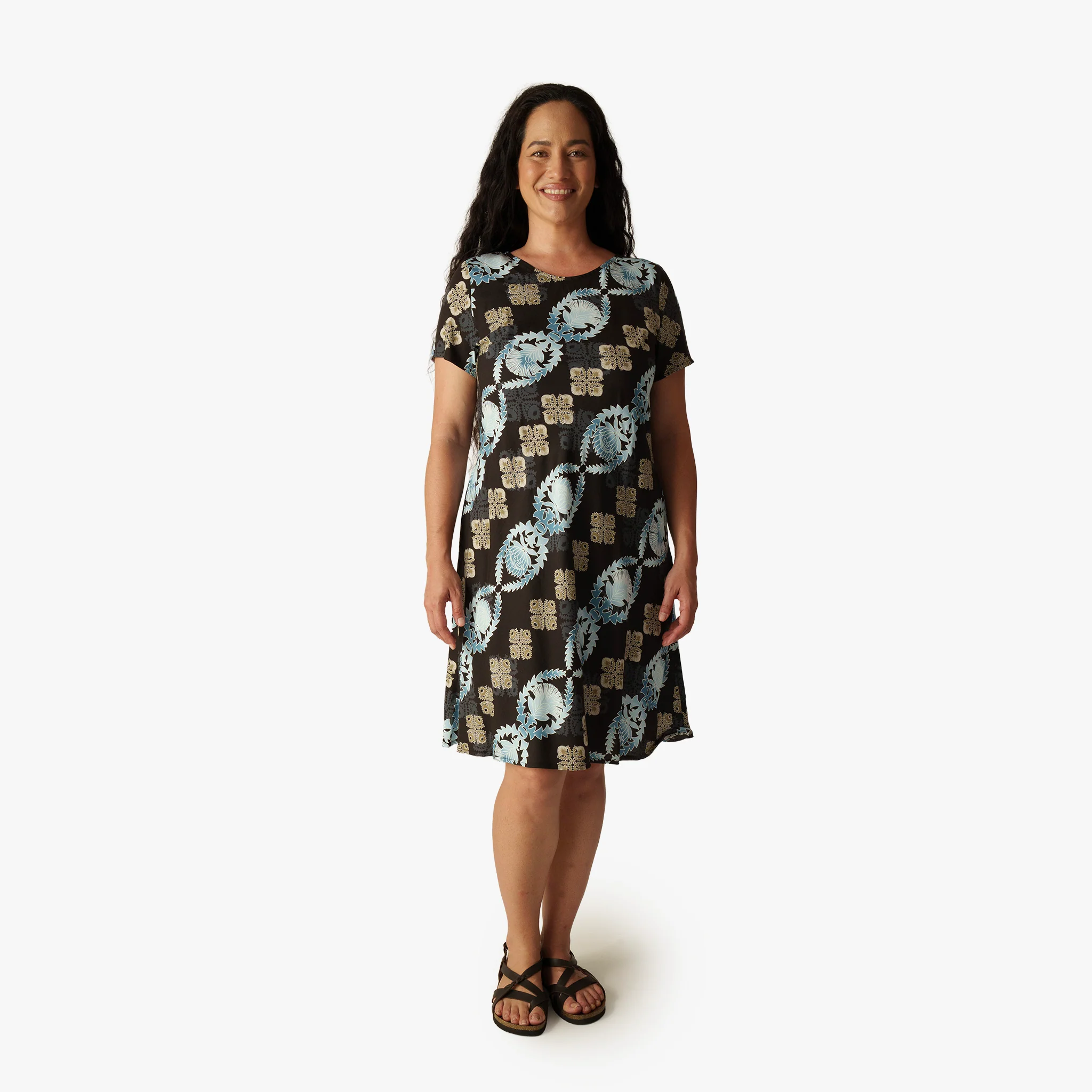Lehua Quilt Short Dress - Image 5