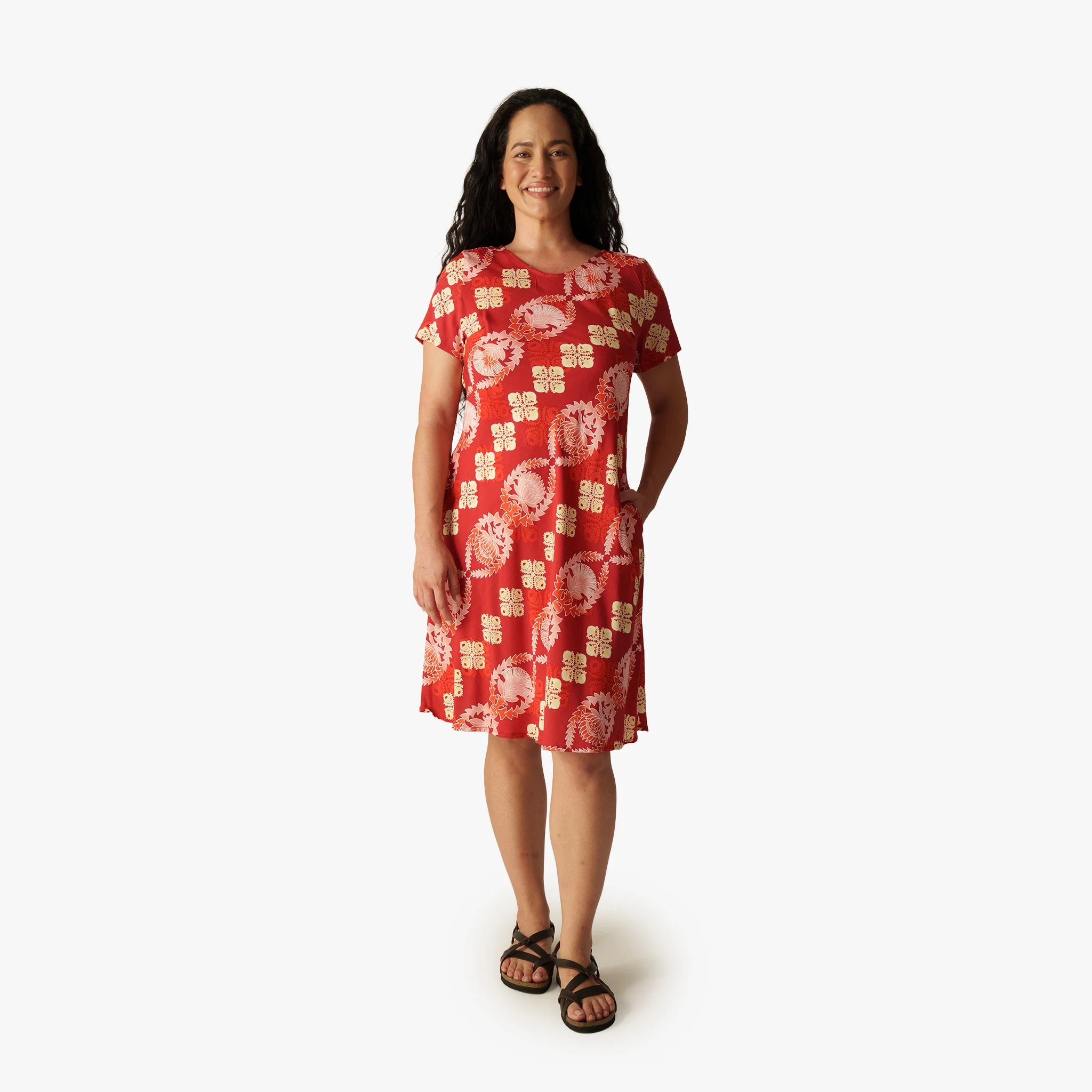 Lehua Quilt Short Dress - Image 7