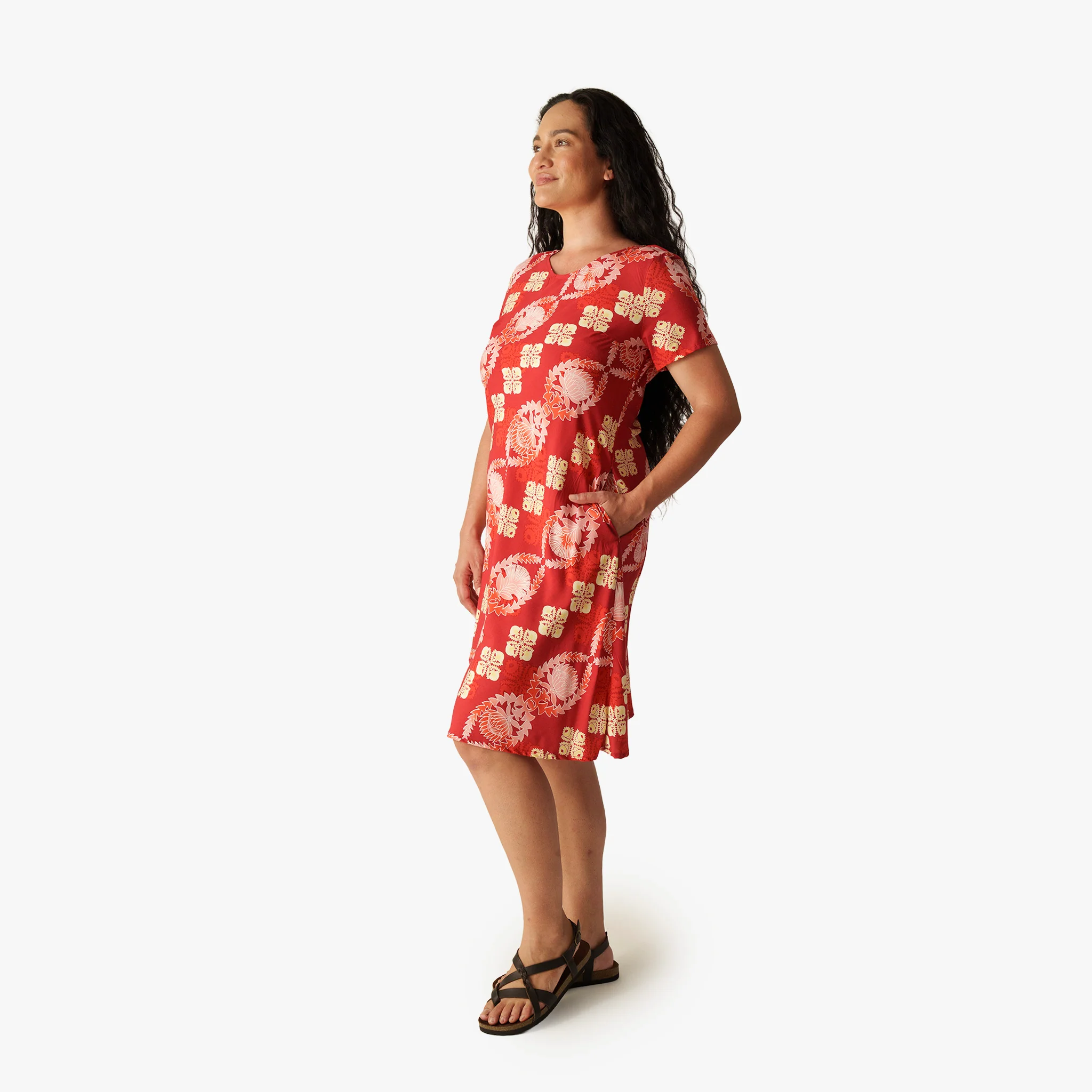Lehua Quilt Short Dress - Image 9