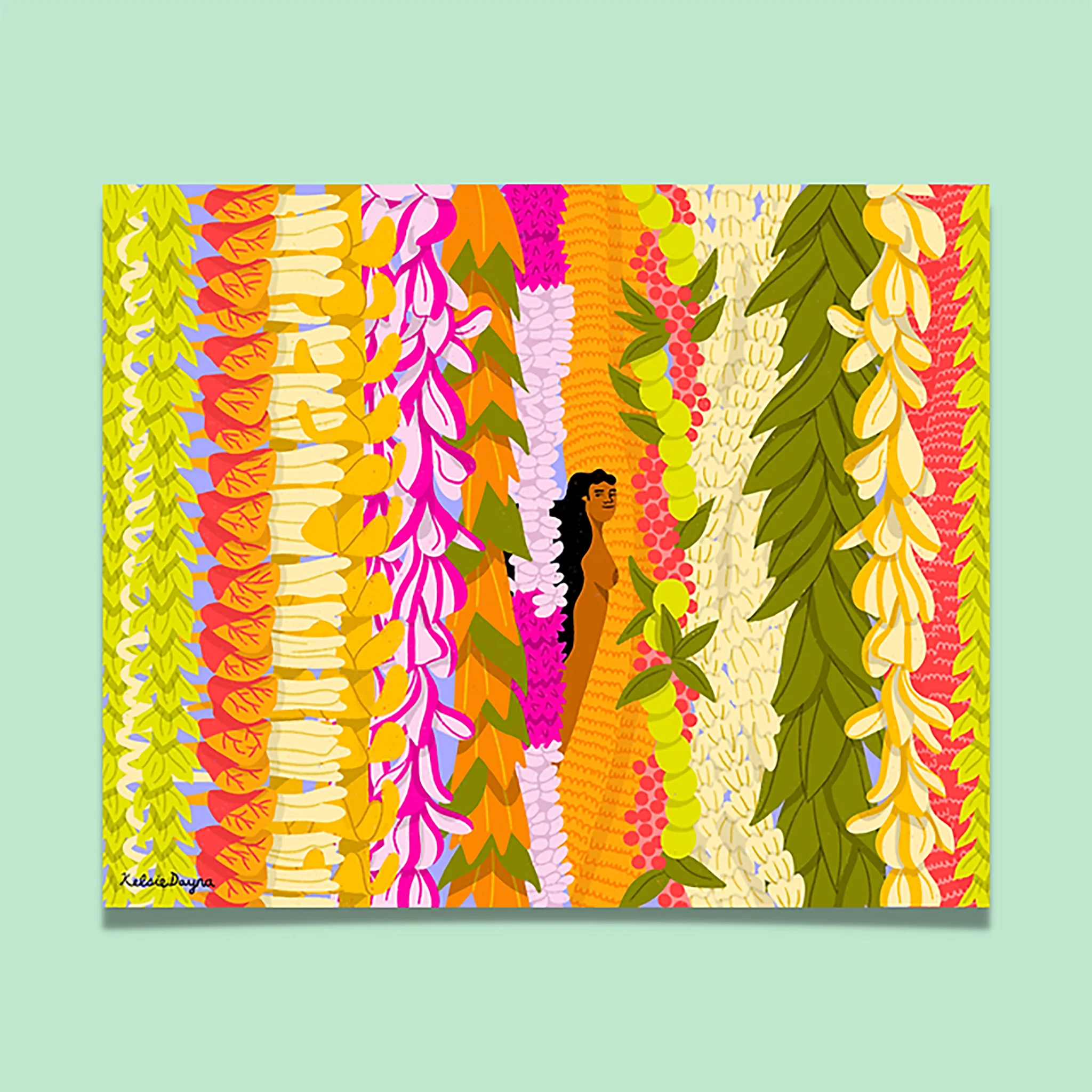 Lei Day Art Print