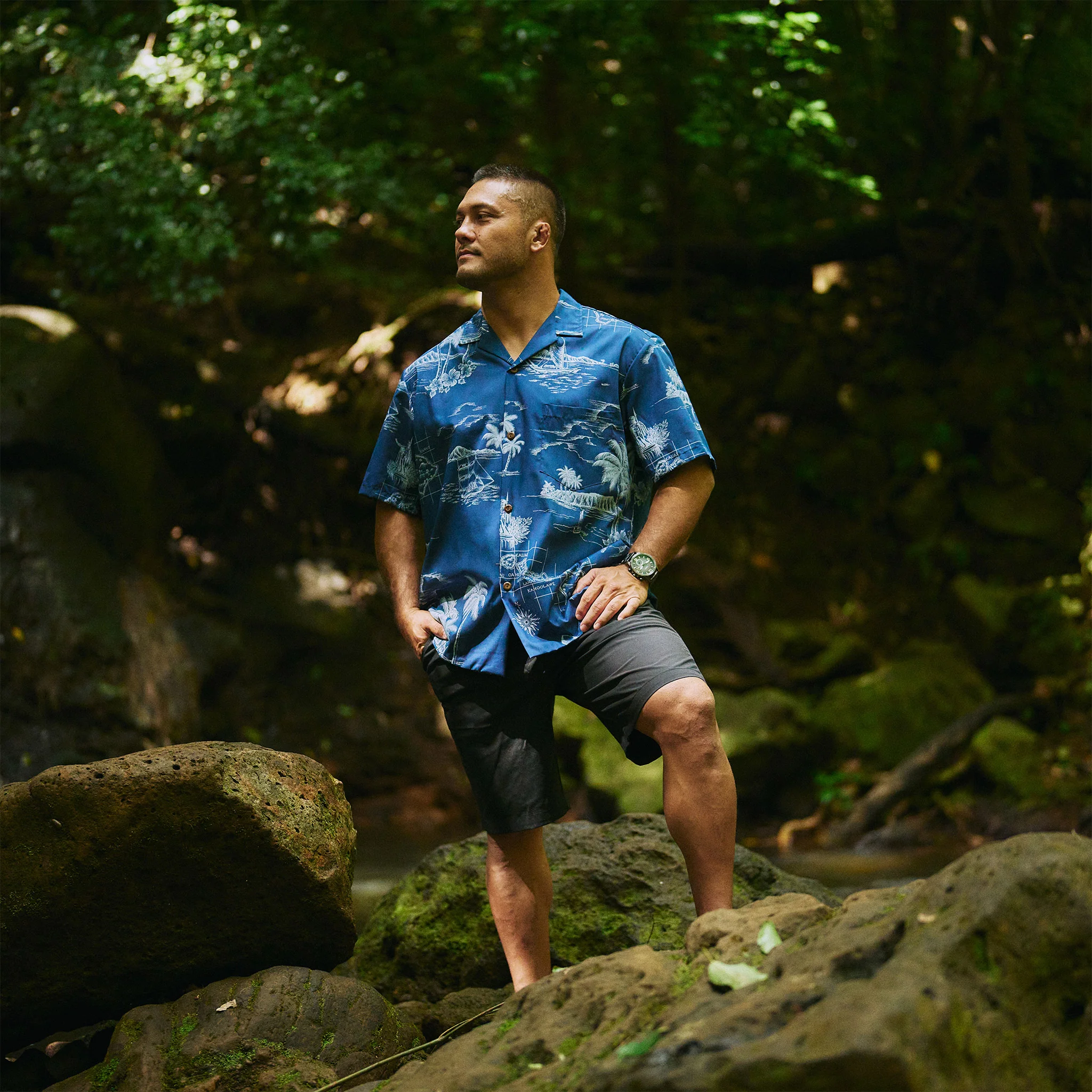 Map of Hawaii Aloha Shirt - Image 3