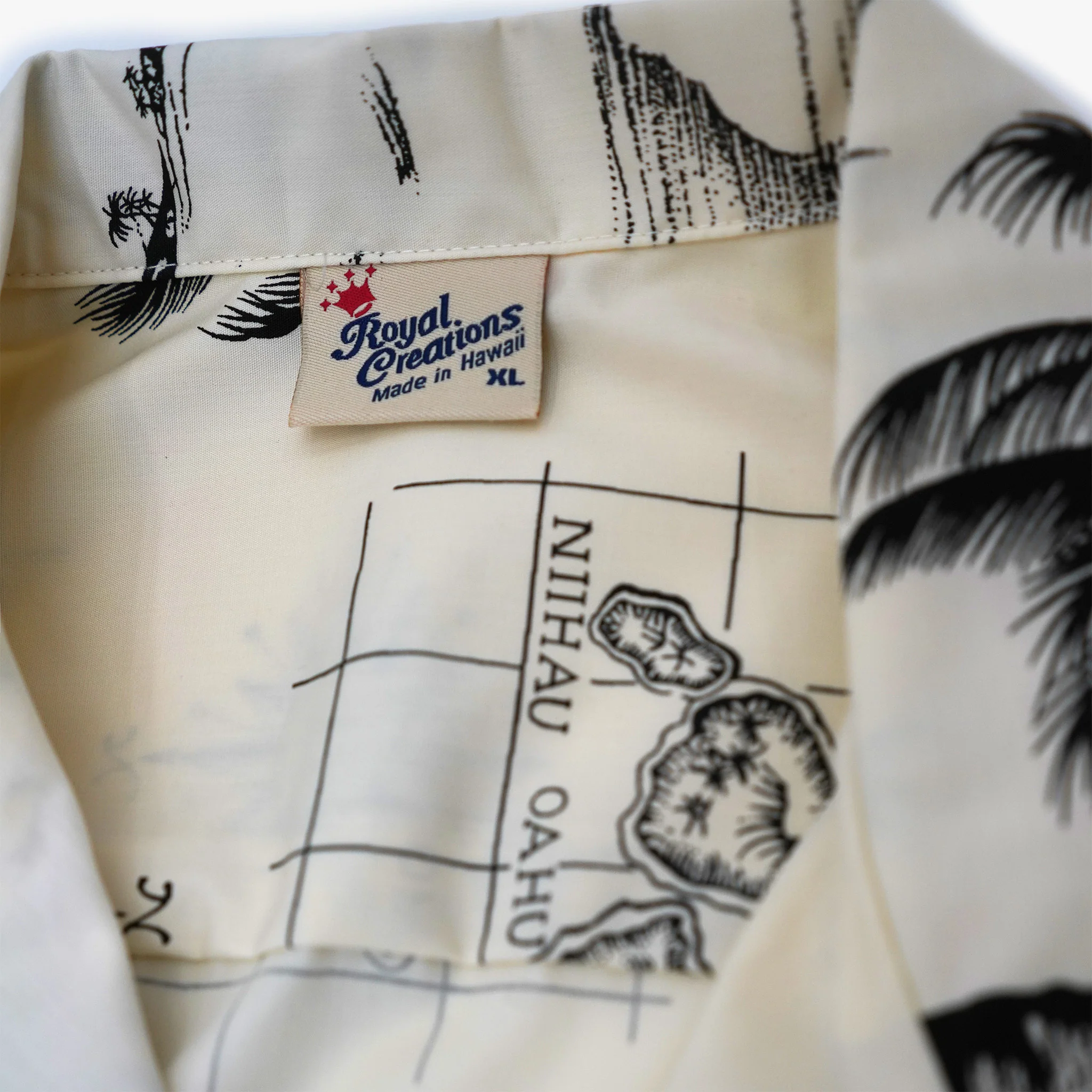 Map of Hawaii Aloha Shirt - Image 9