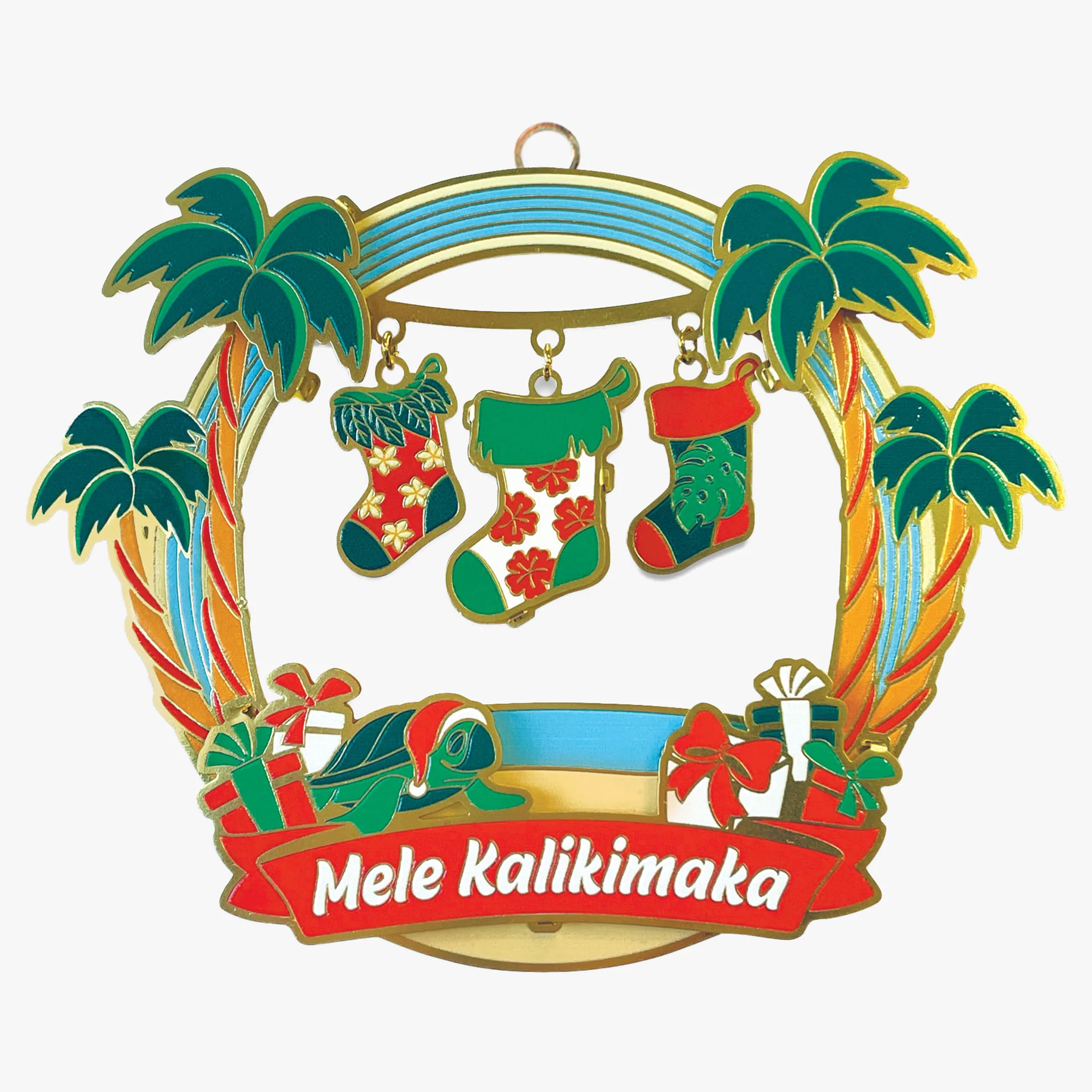 Island Treasures Metal Ornaments - Image 10