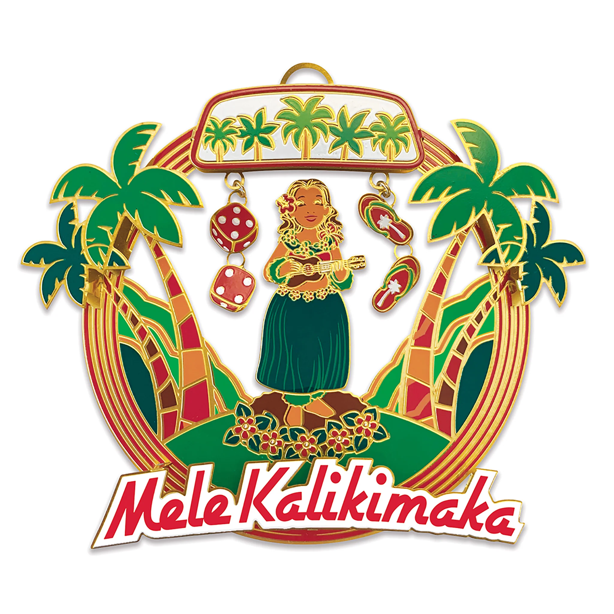 Island Treasures Metal Ornaments - Image 6