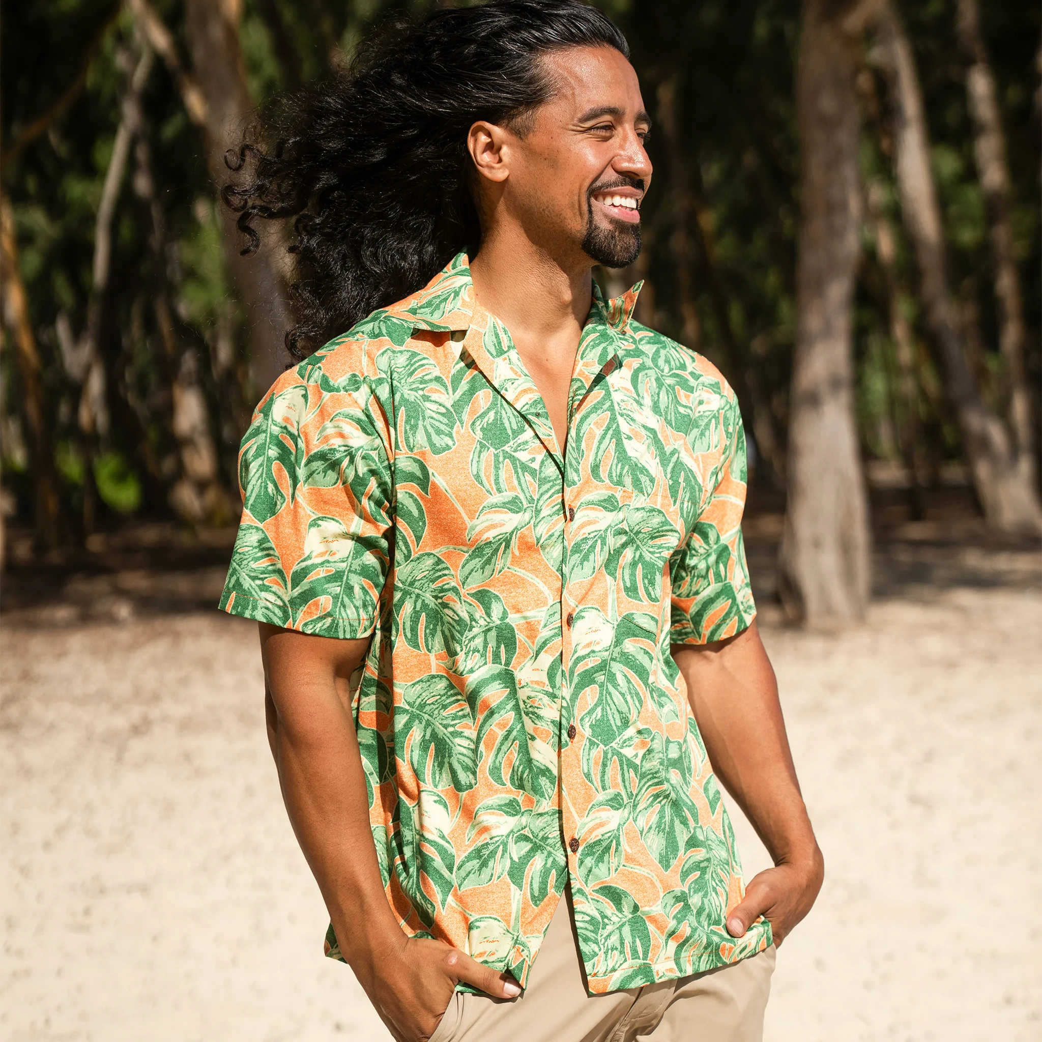 Monstera Aloha Shirt