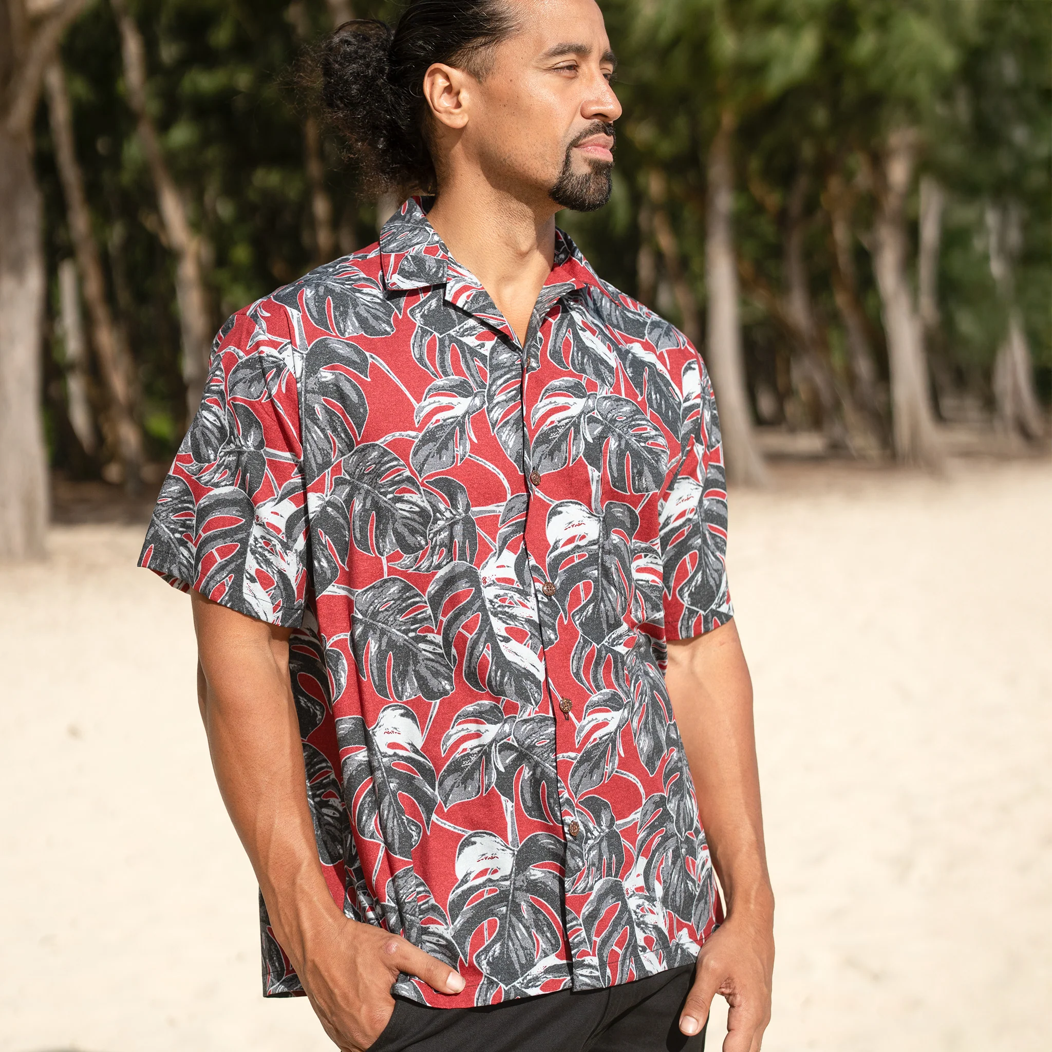 Monstera Aloha Shirt - Image 6