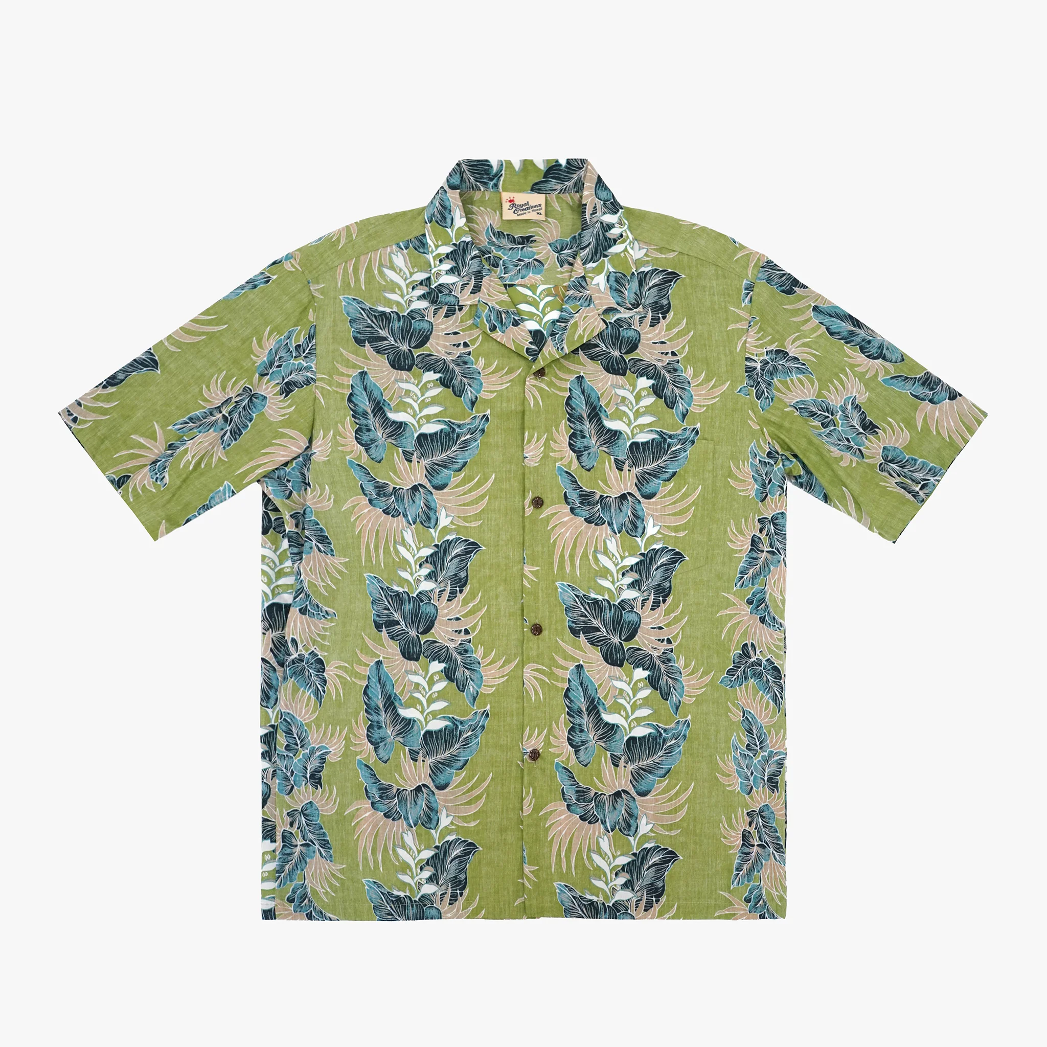 Monstera Panel Aloha Shirt - Image 5