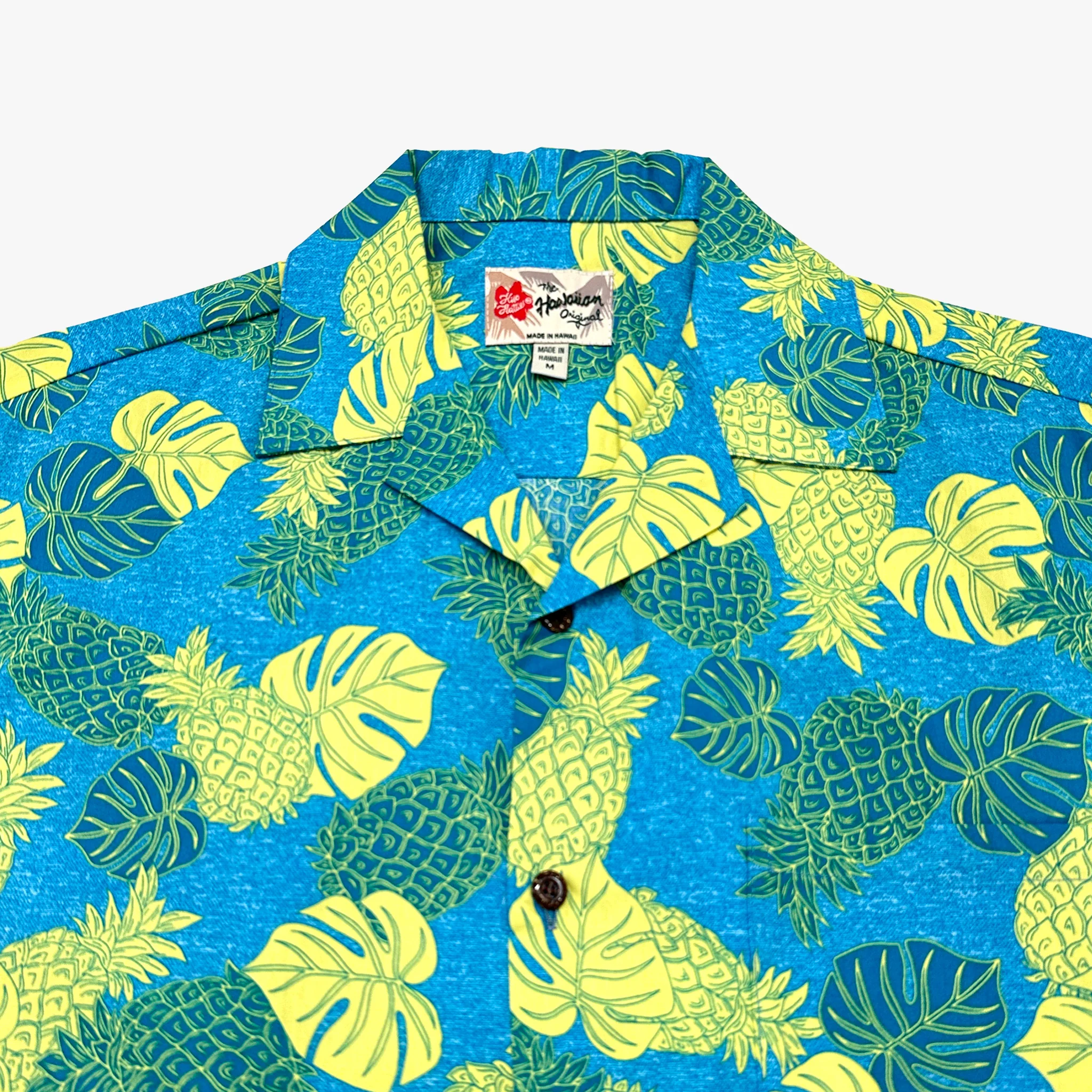 Monstera & Pineapple Aloha Shirt - Image 7