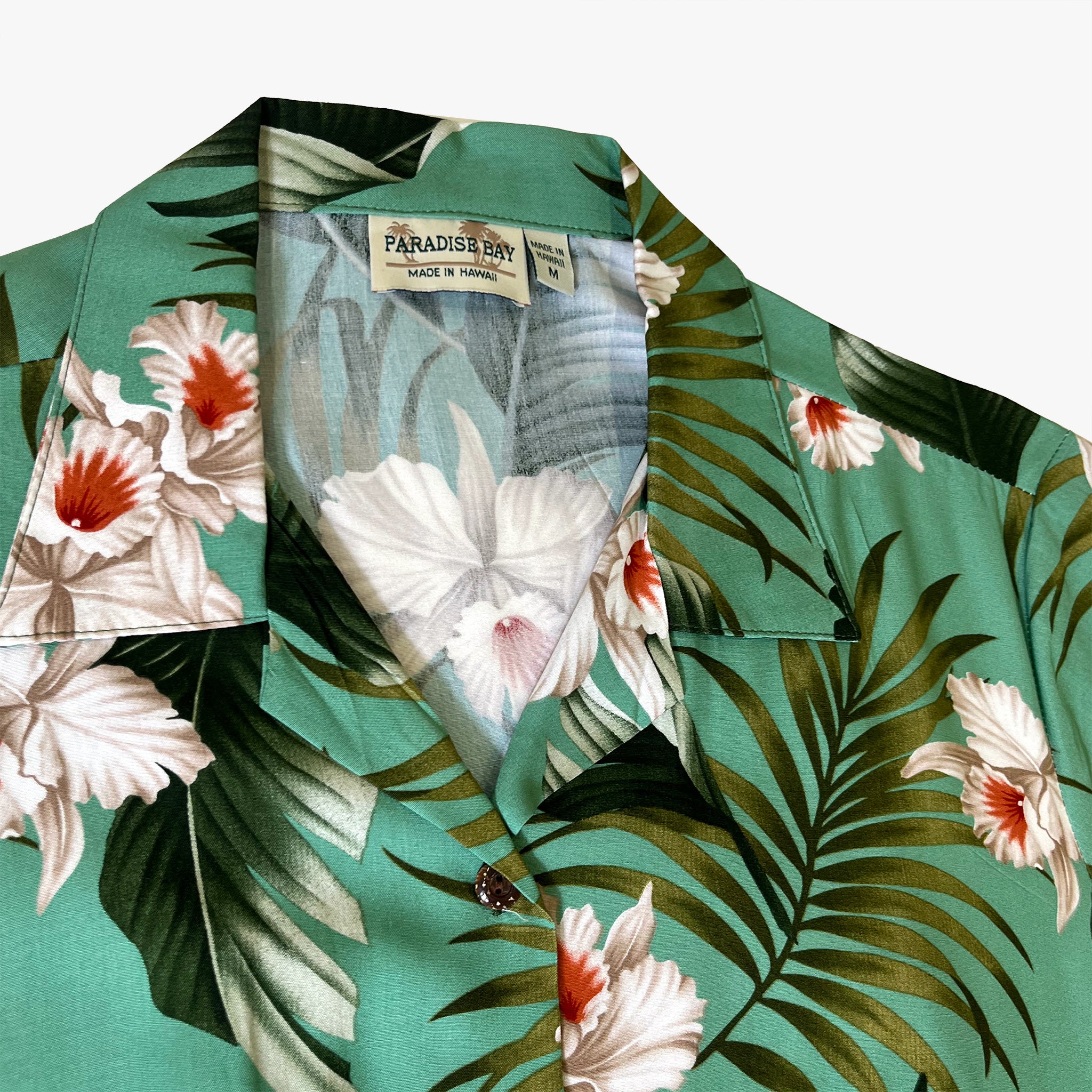 Orchid Floral Aloha Shirt - Image 2