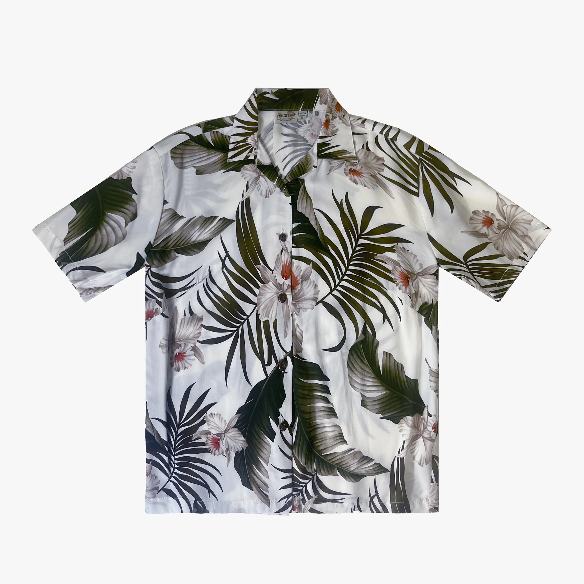 Orchid Floral Aloha Shirt - Image 3