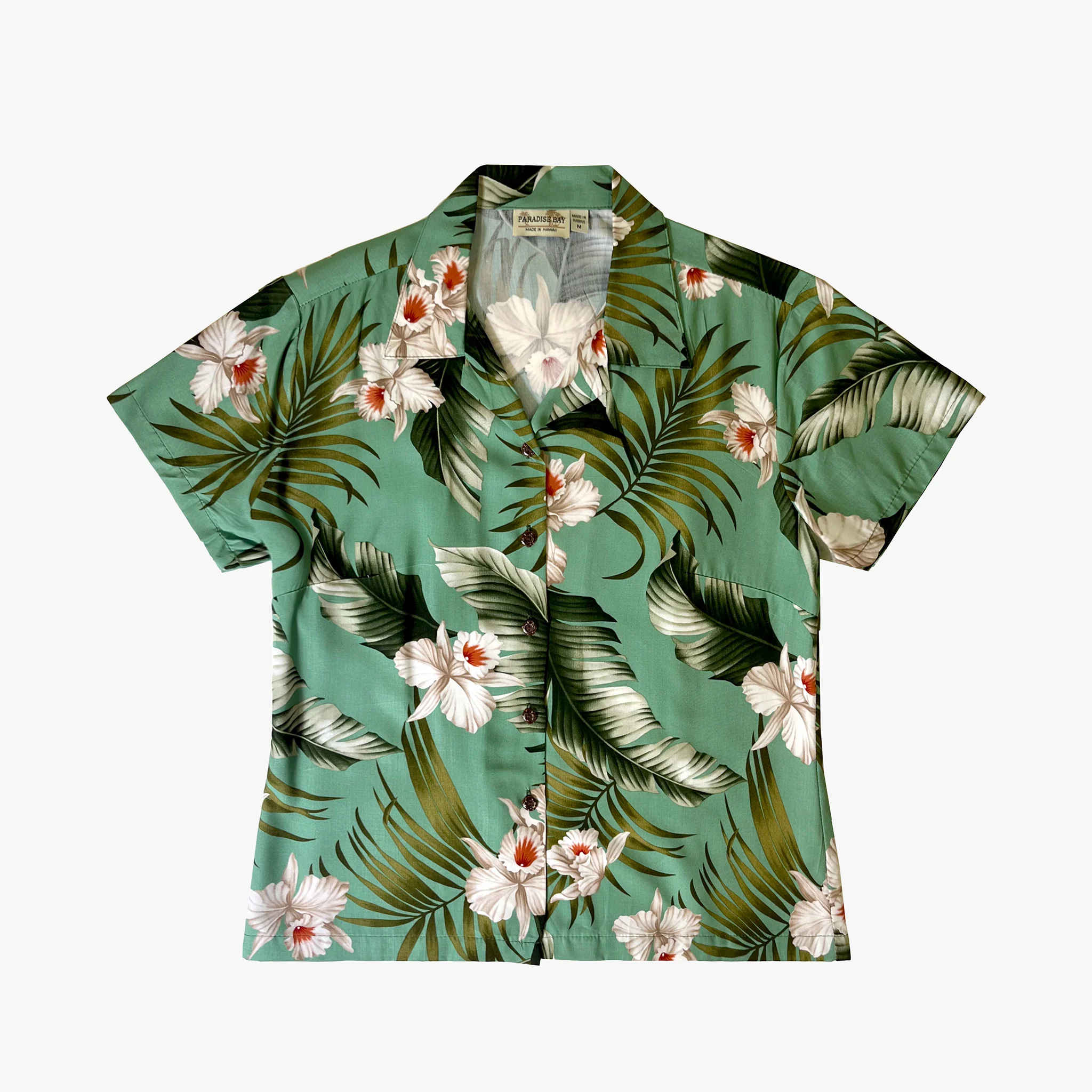 Orchid Floral Camp Blouse - Image 5