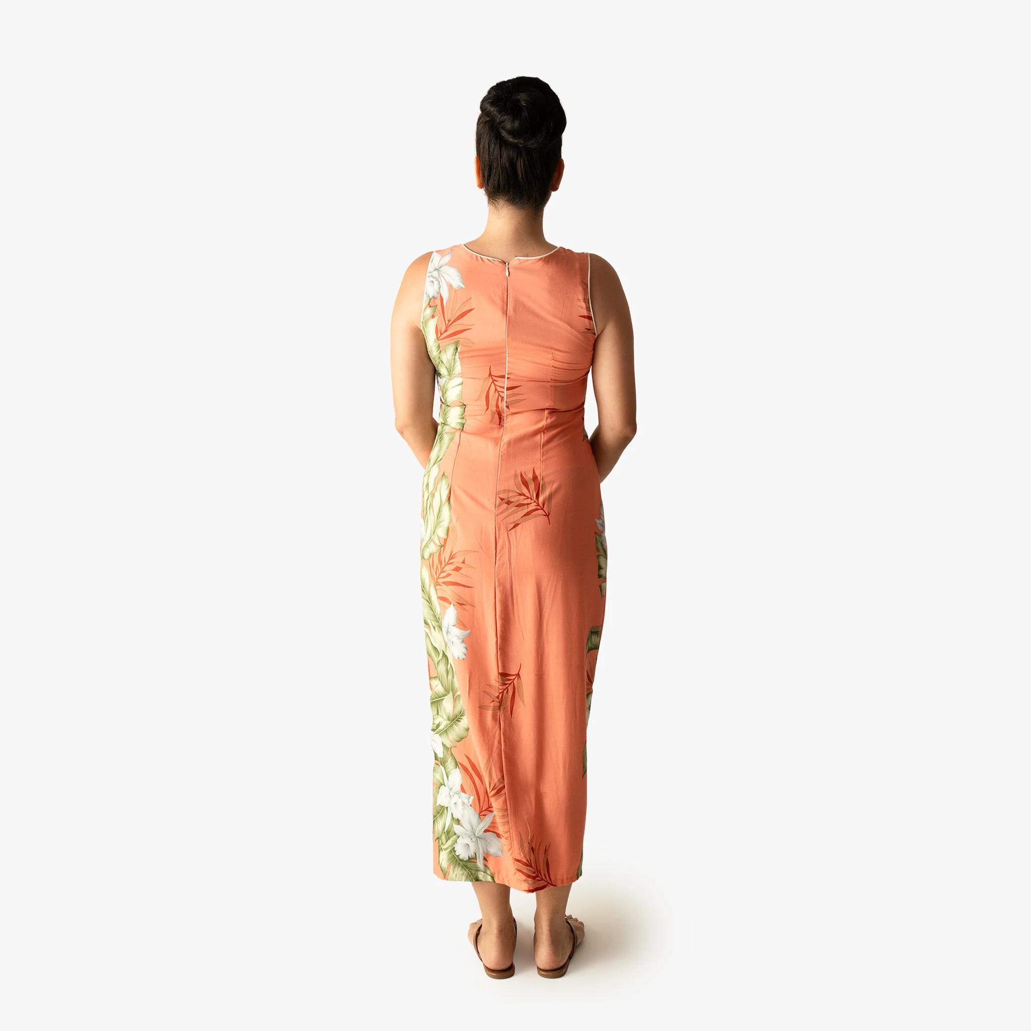 Orchid Panel Long Dress - Image 7