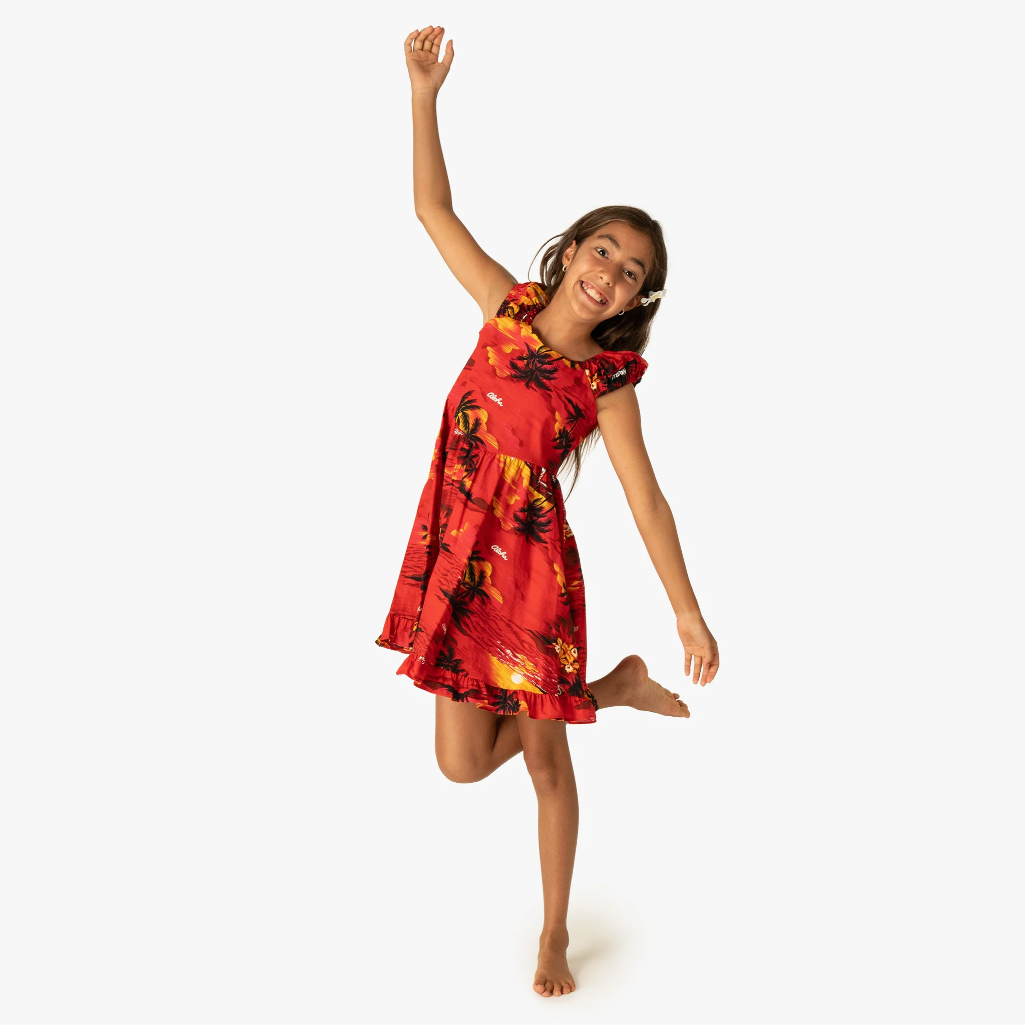 Palm Tree Girls Sundress - Image 10