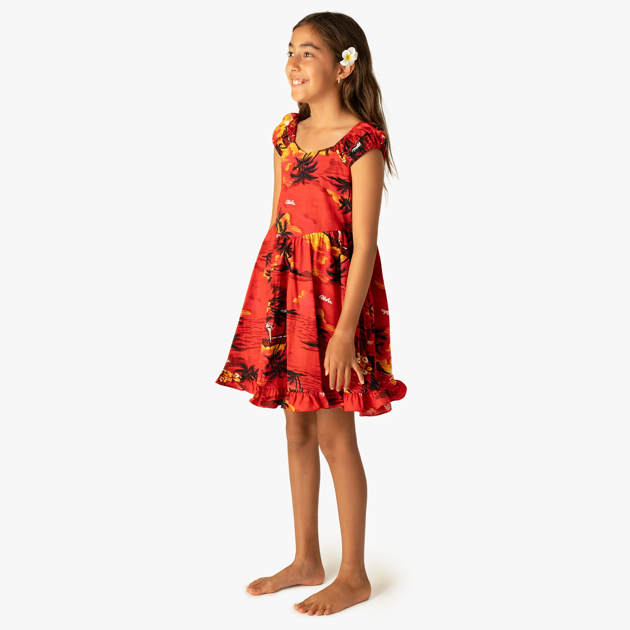 Palm Tree Girls Sundress - Image 7