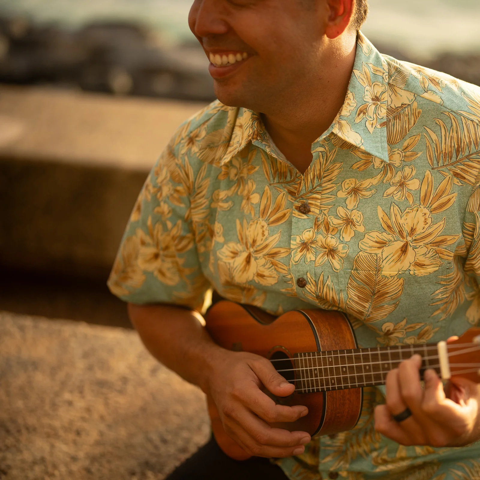 Pen & Ink Botanical Aloha Shirt - Image 3